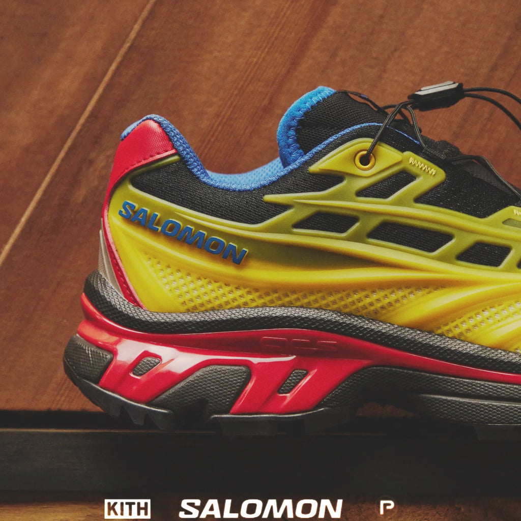 Kith for Salomon XT-EVO Black Lemon Lava Falls