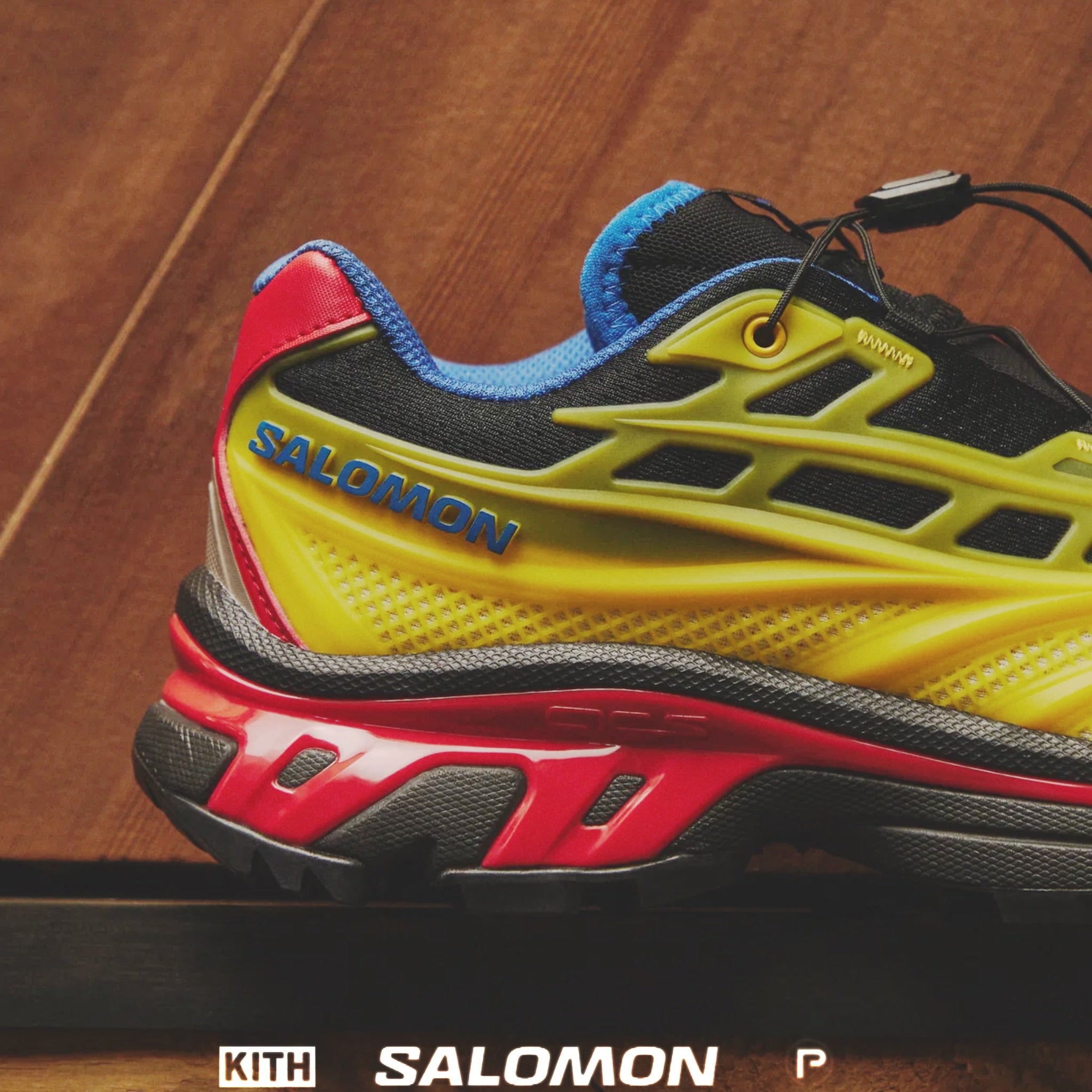 Kith for Salomon XT-EVO Black Lemon Lava Falls