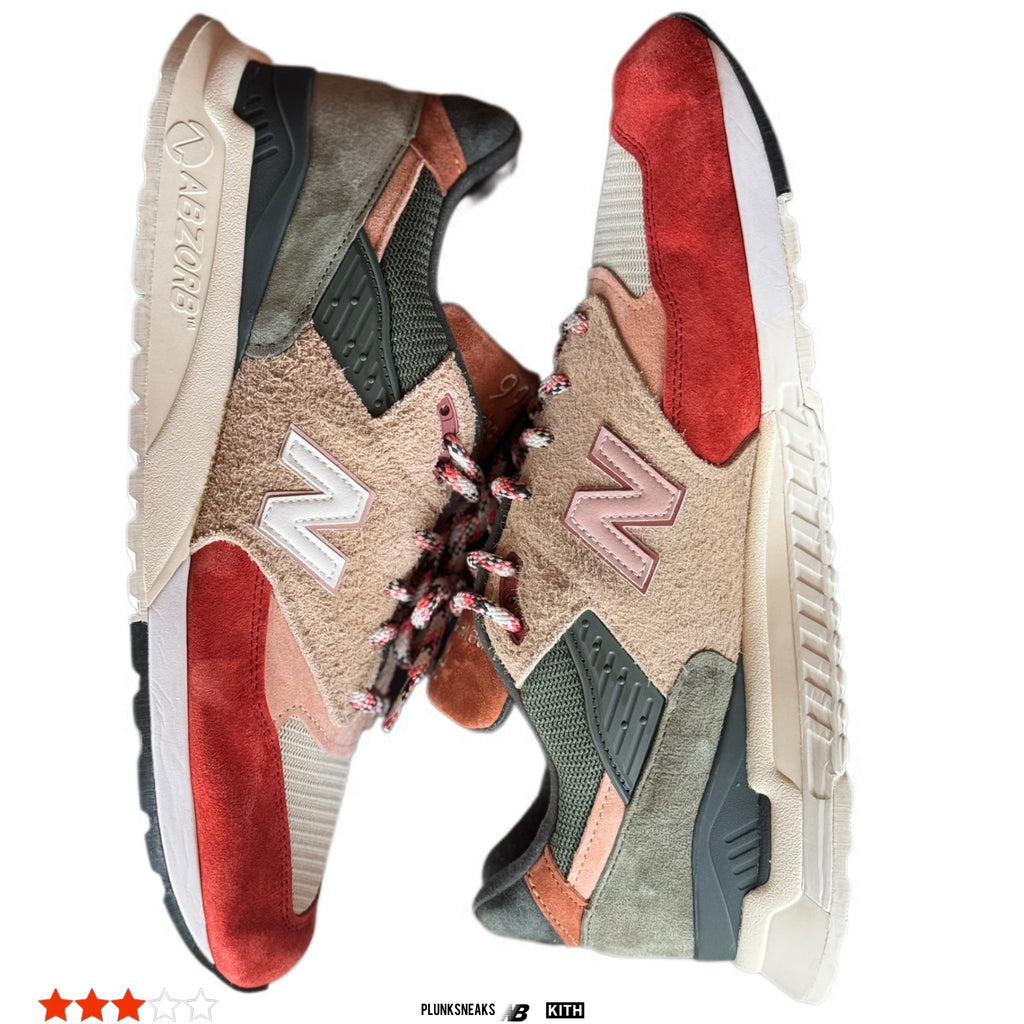 Kith Ronnie Fieg Frank Lloyd Wright New Balance 998 MiUSA Broadacre City Chutney (USED)