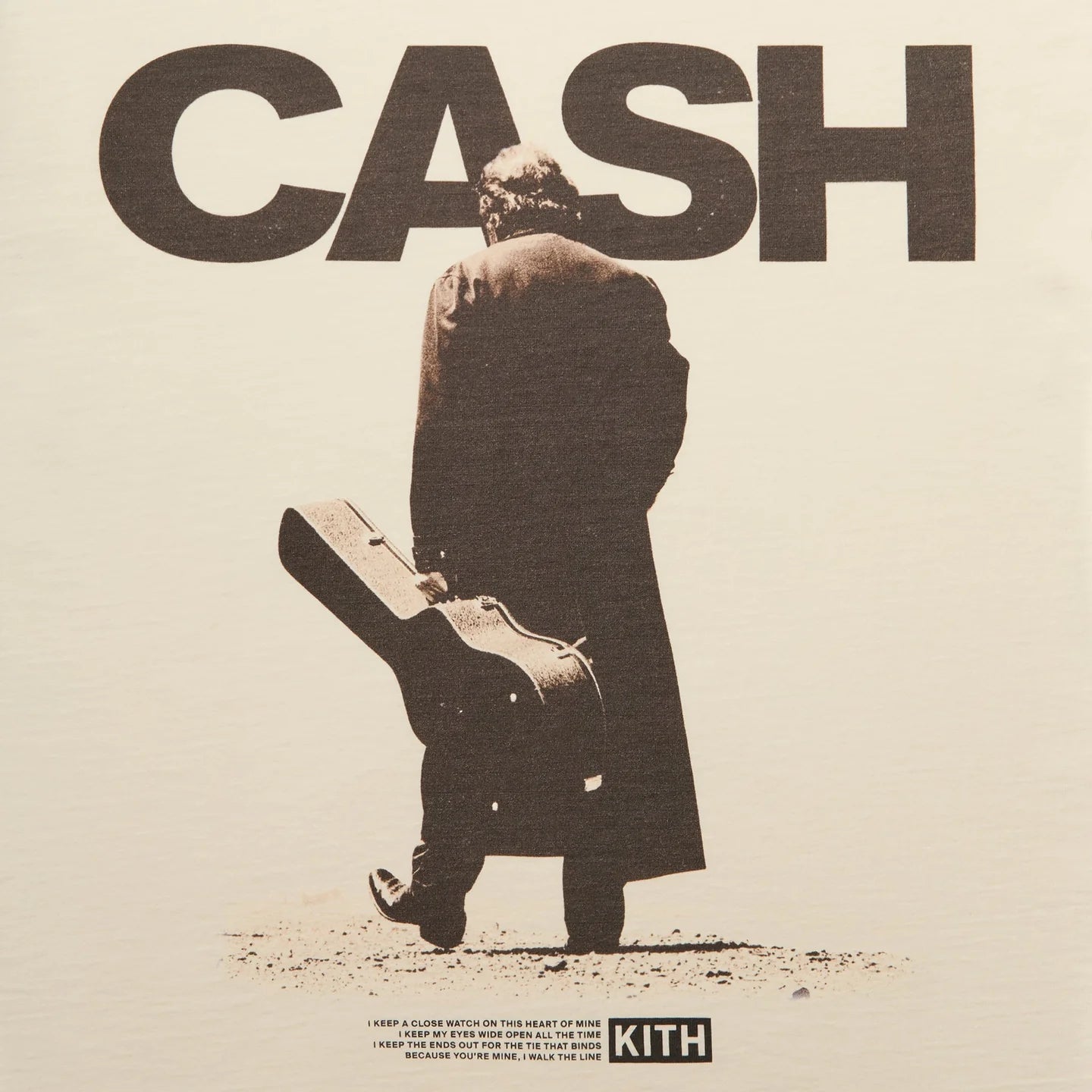 Kith Records for Johnny Cash Solo Desert Vintage Tee | Store Exclusive