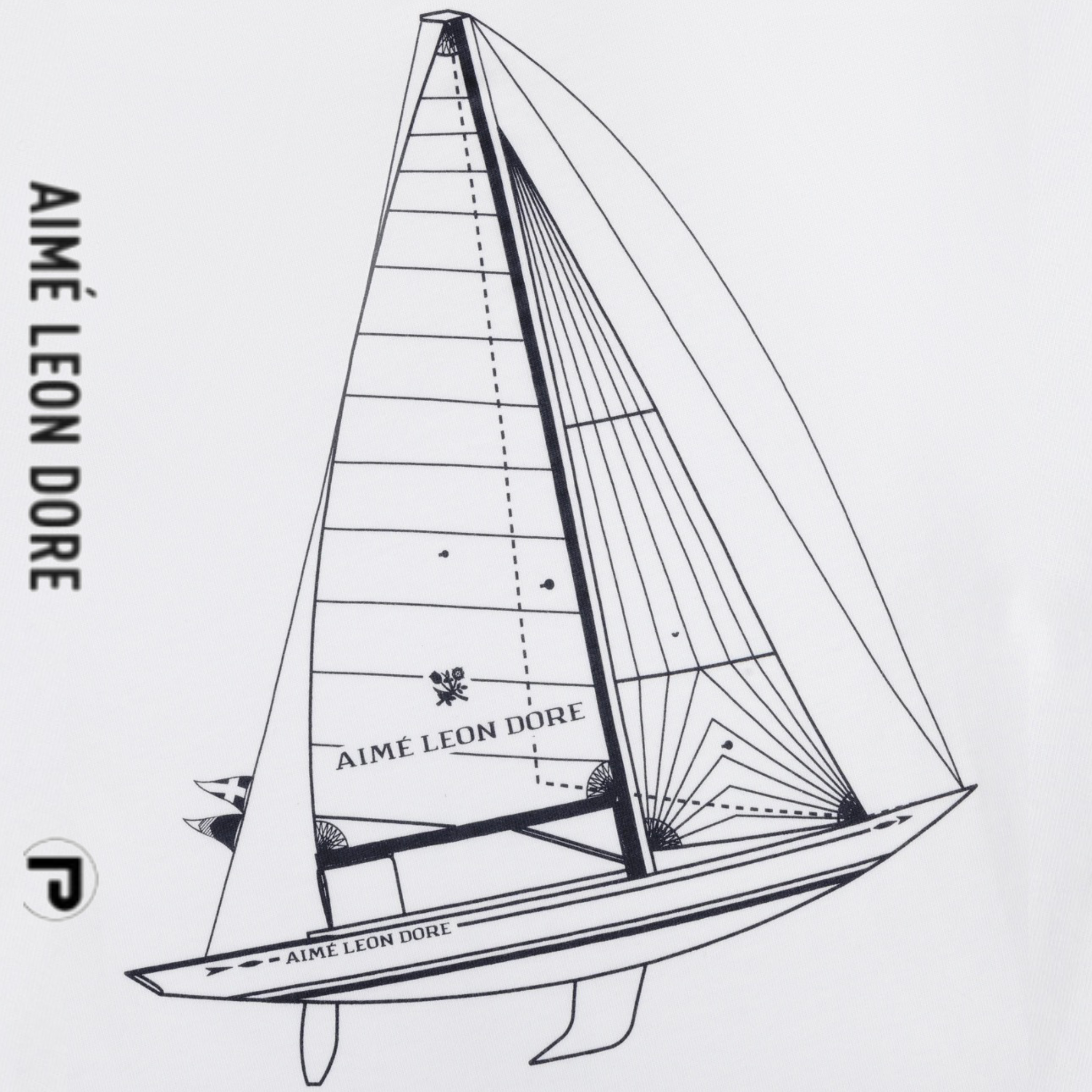 Aimé Leon Dore Marina Tee Bright White