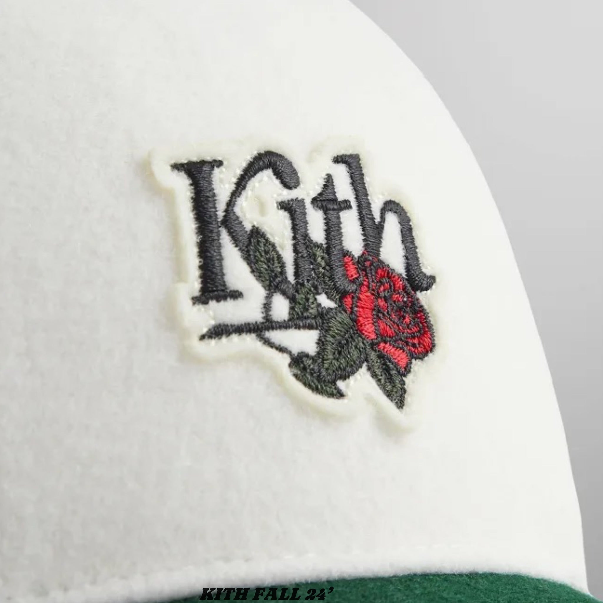 Kith Richards Wool Cricket Rose Cap Hat