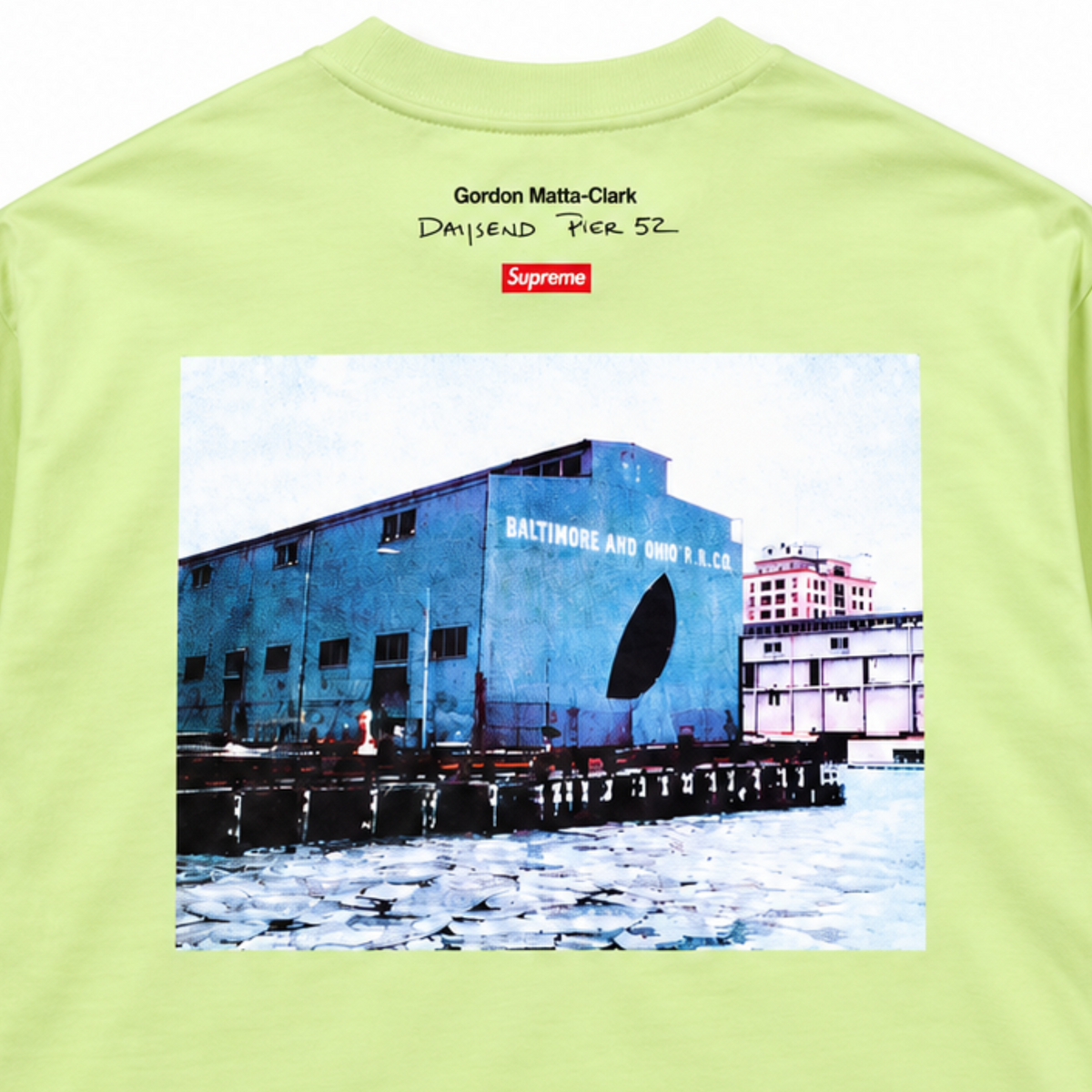 Supreme Days End Tee Pale Mint 2024