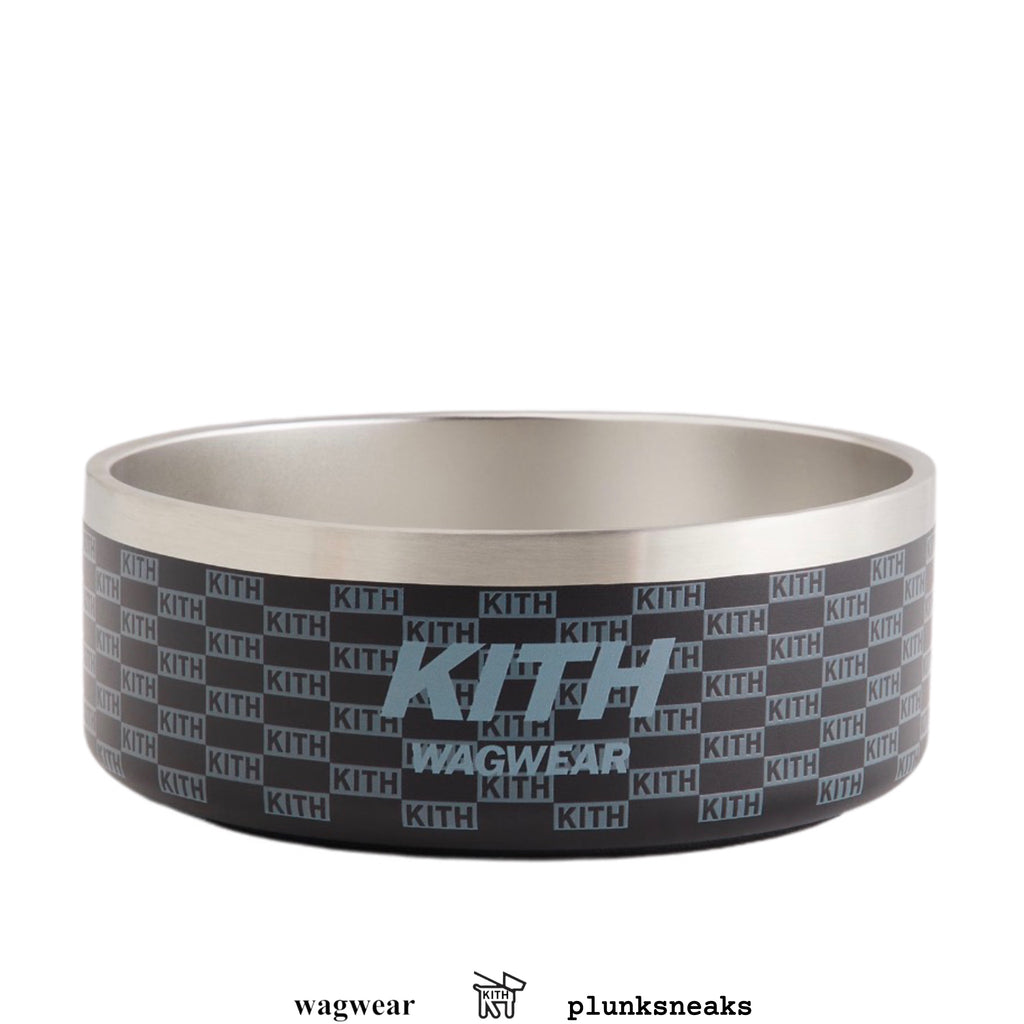 Kith for wagwear Metal Pet Bowl
