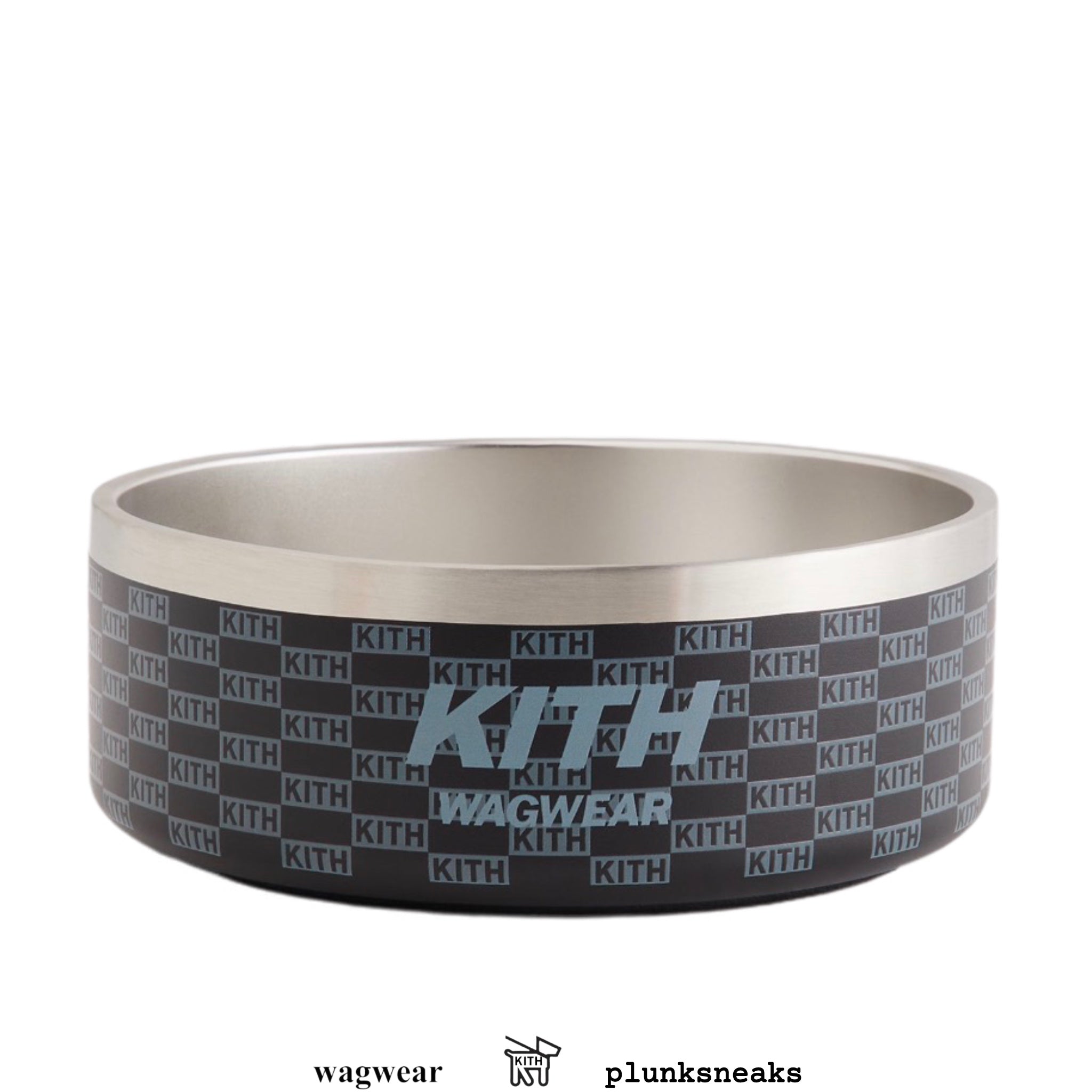 Kith for wagwear Metal Pet Bowl