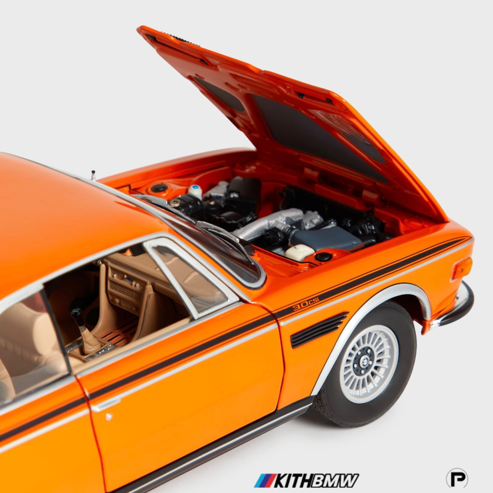 Kith for BMW CSi 3.0 1:18 Diecast Model Car