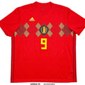 adidas Belgium National Team World Cup Home Romelu Lukaku Jersey 2018 (USED)