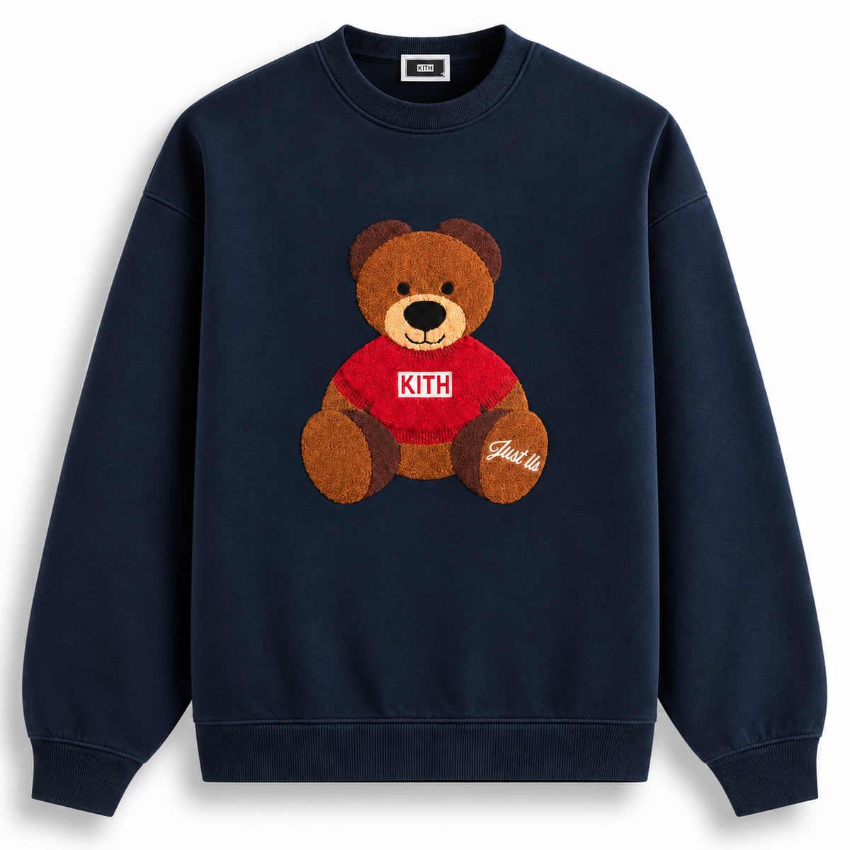 Kith Kithmas Teddy Nelson Crewneck Nocturnal 2024 (USED)