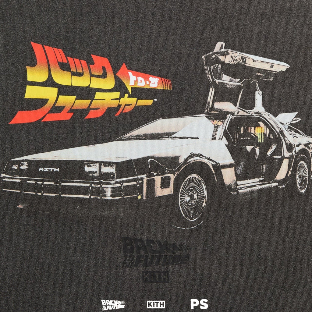 Kith for Back to the Future DeLorean Vintage Tee