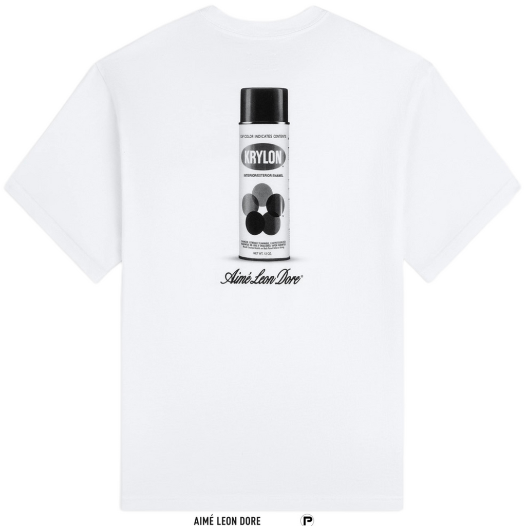 Aimé Leon Dore Krylon Paint Pocket Tee Bright White
