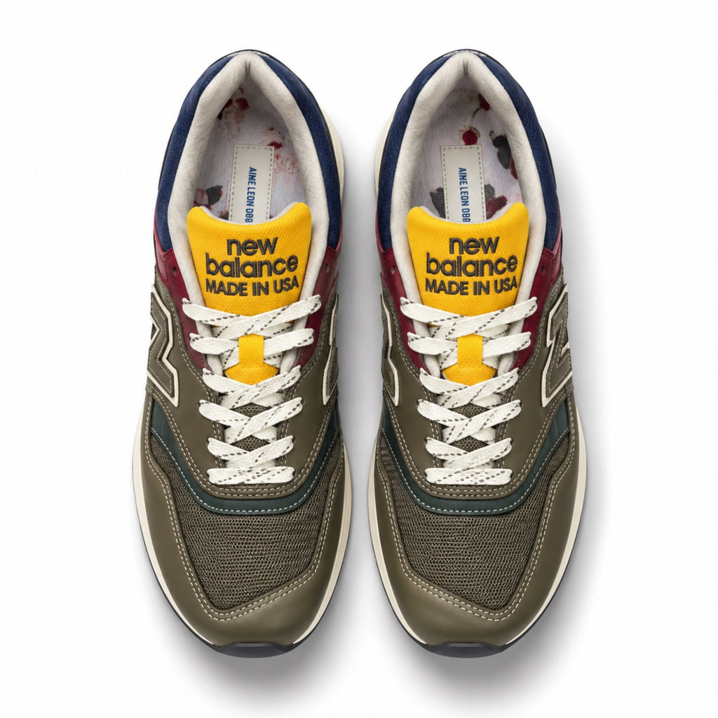 Aimé Leon Dore x New Balance 997 MiUSA Dark Moss Angora 2024 (USED)