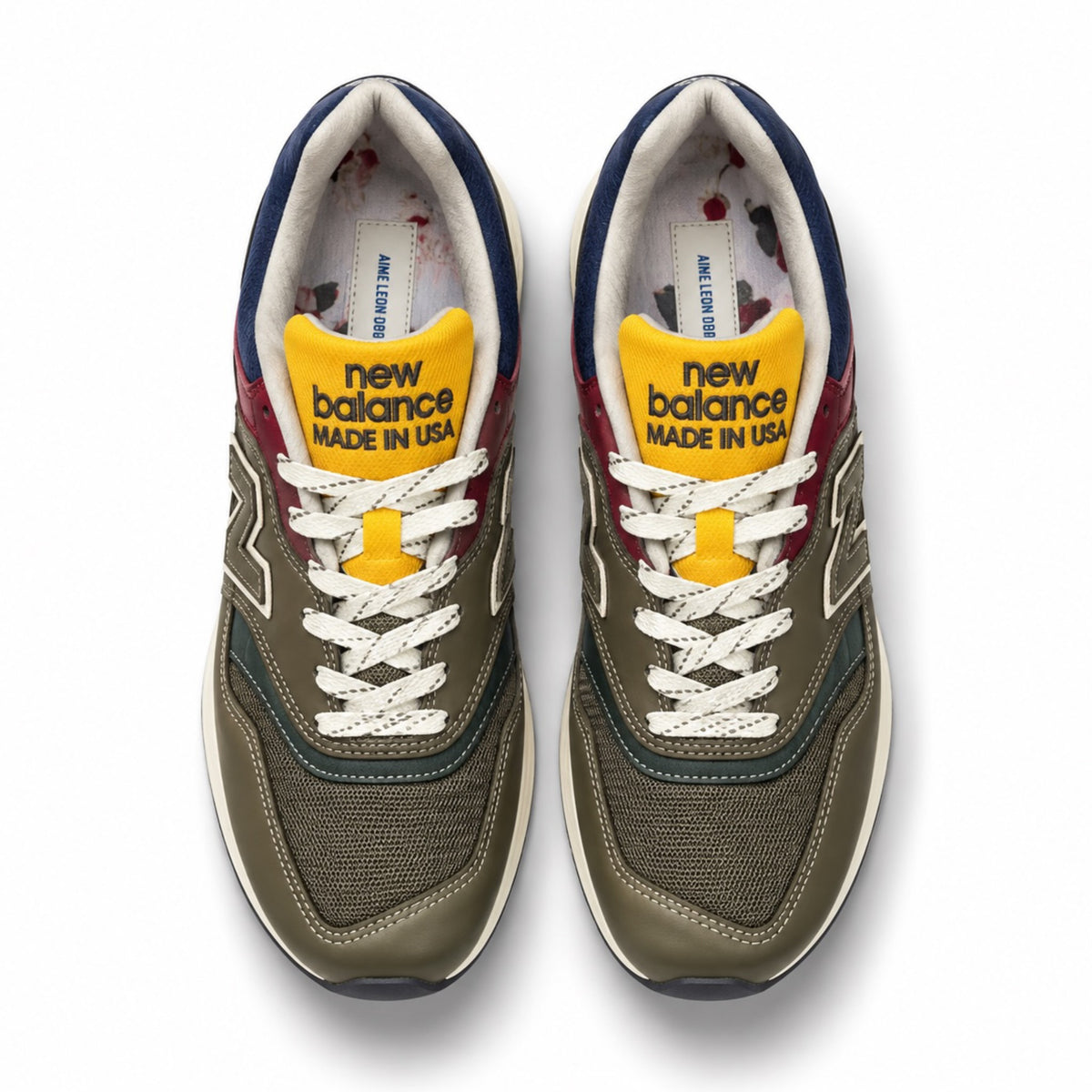 Aimé Leon Dore x New Balance 997 MiUSA Dark Moss Angora 2024 (USED)