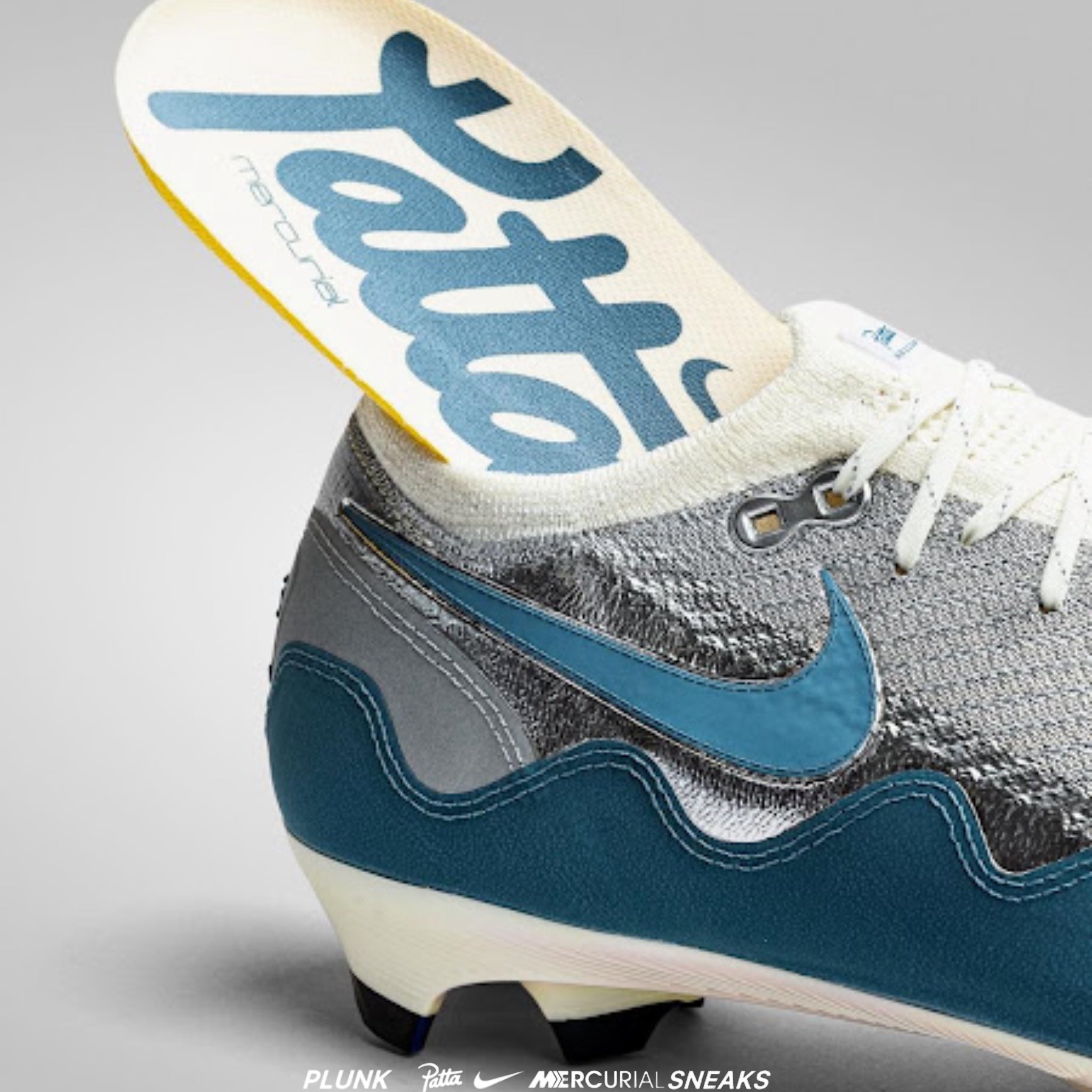 Patta x Nike Mercurial Vapor 16 Elite Noise Aqua Waves