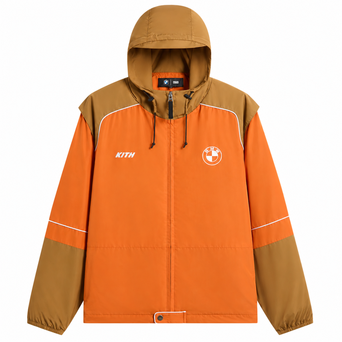 Kith for BMW Eckhart Nylon Hooded Jacket Sunglow 2026