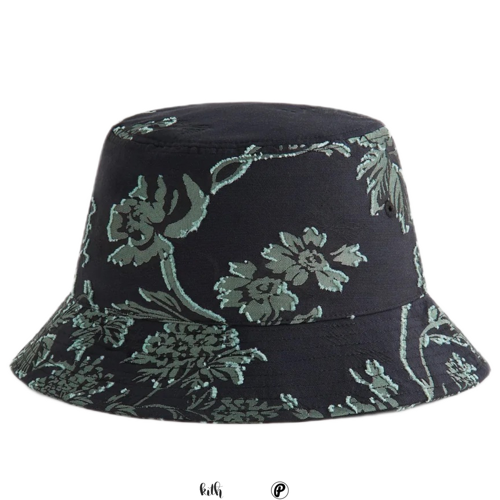 Kith for Needles Clip Jacquard Dawson Bucket Hat Black 2026