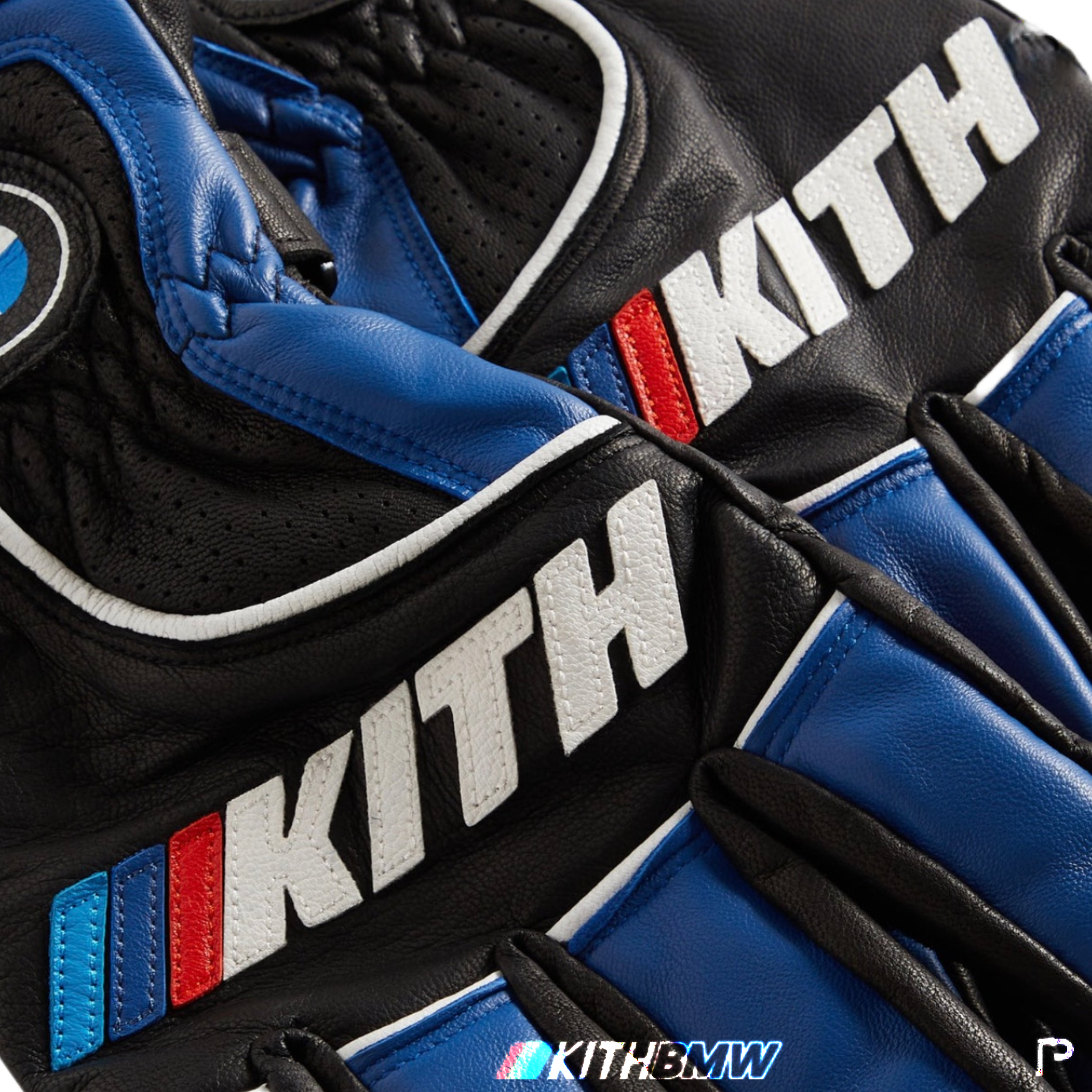 Kith for BMW Moto Driving Gloves Multicolor