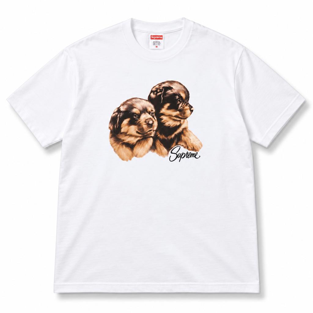 Supreme Puppies Tee White 2026