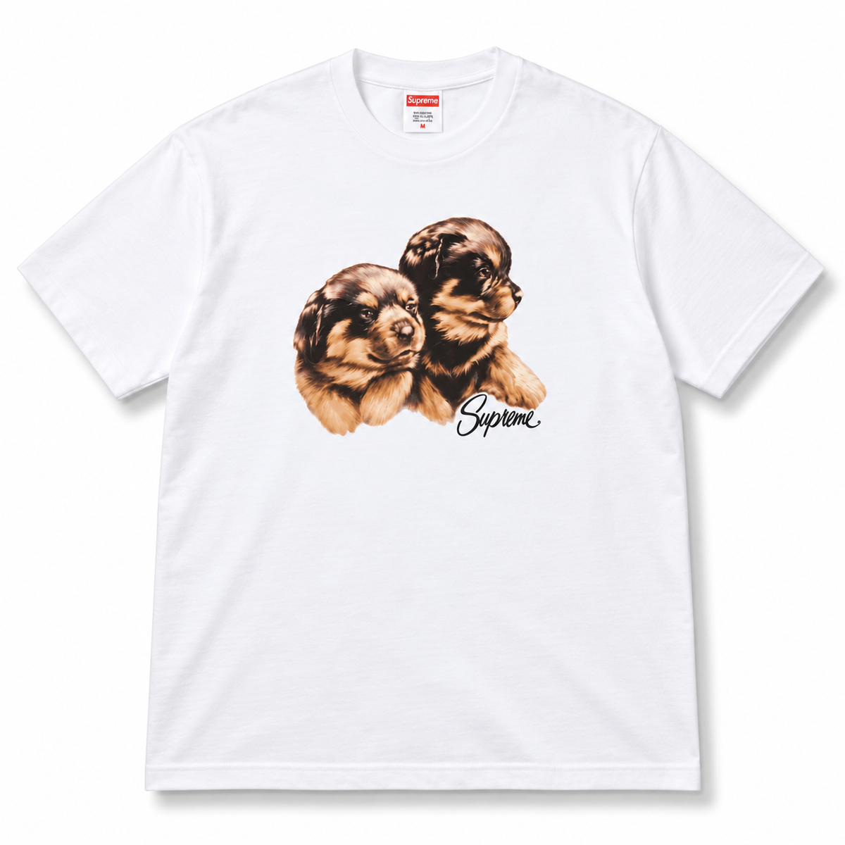 Supreme Puppies Tee White 2026