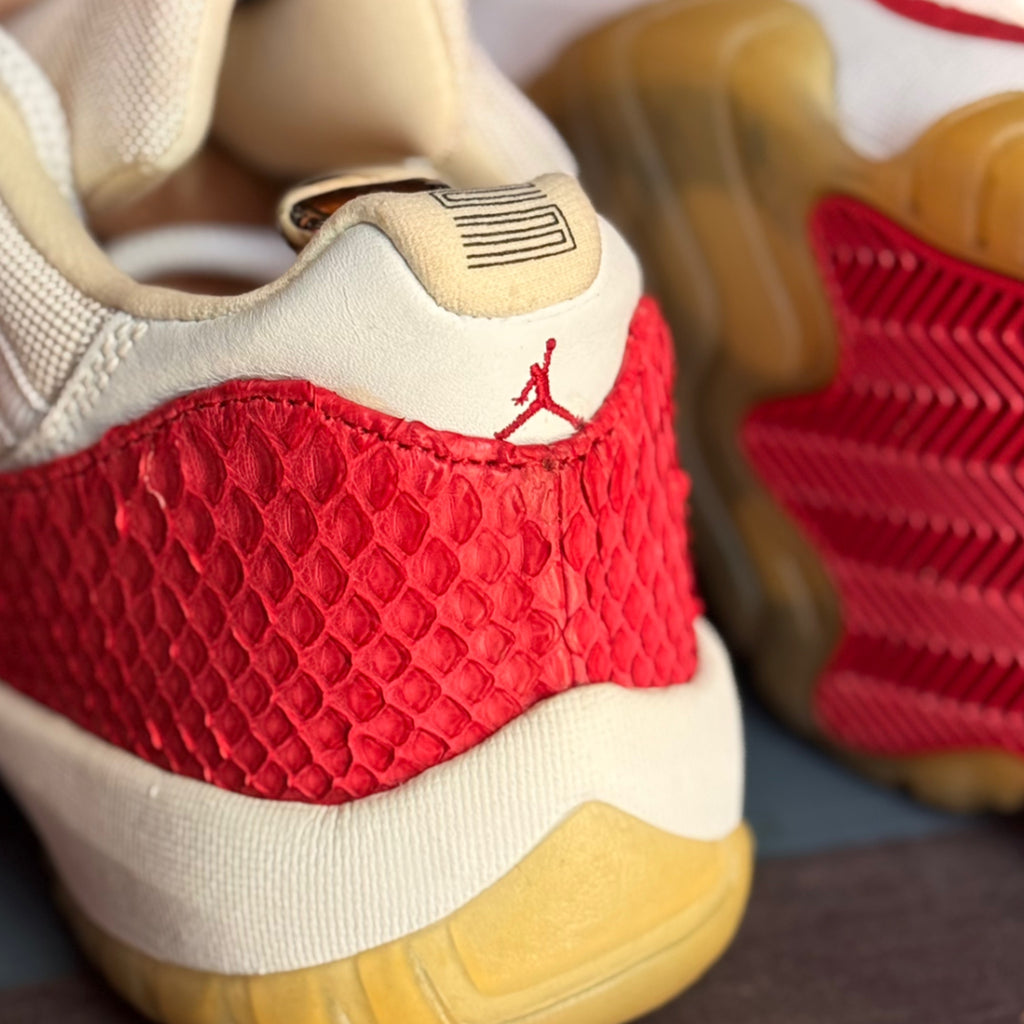 Air Jordan 11 Retro Low Cherry Snakeskin Custom 2001 (USED)