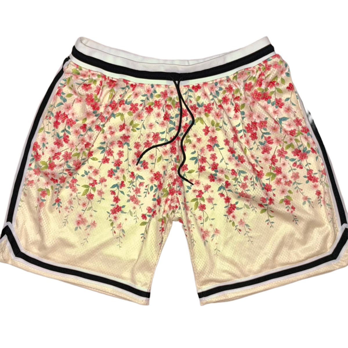 John Elliott Kabuki Cherry Blossom Game Short Ivory 2019 (USED)