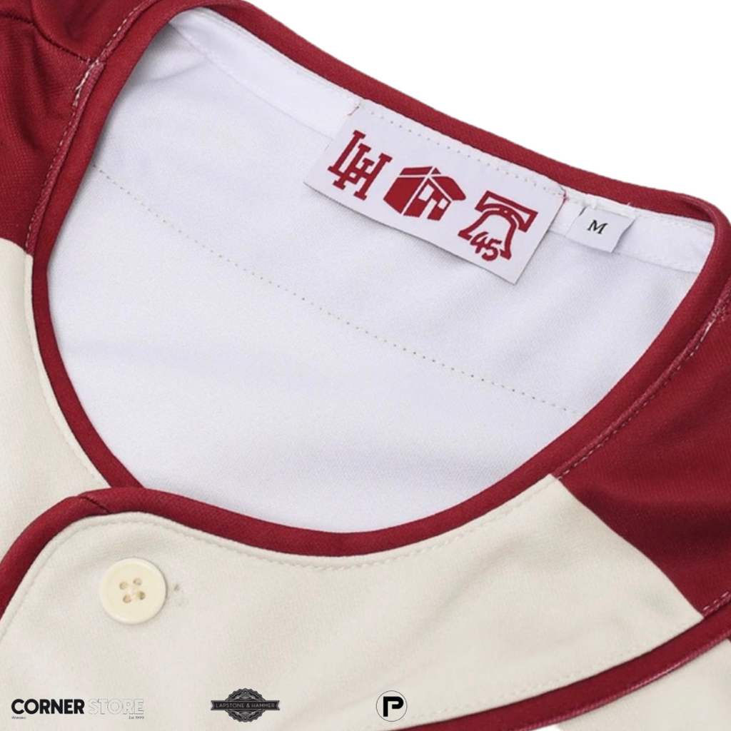Lapstone & Hammer x Corner Store Crate Diggers Philly Baseball Jersey