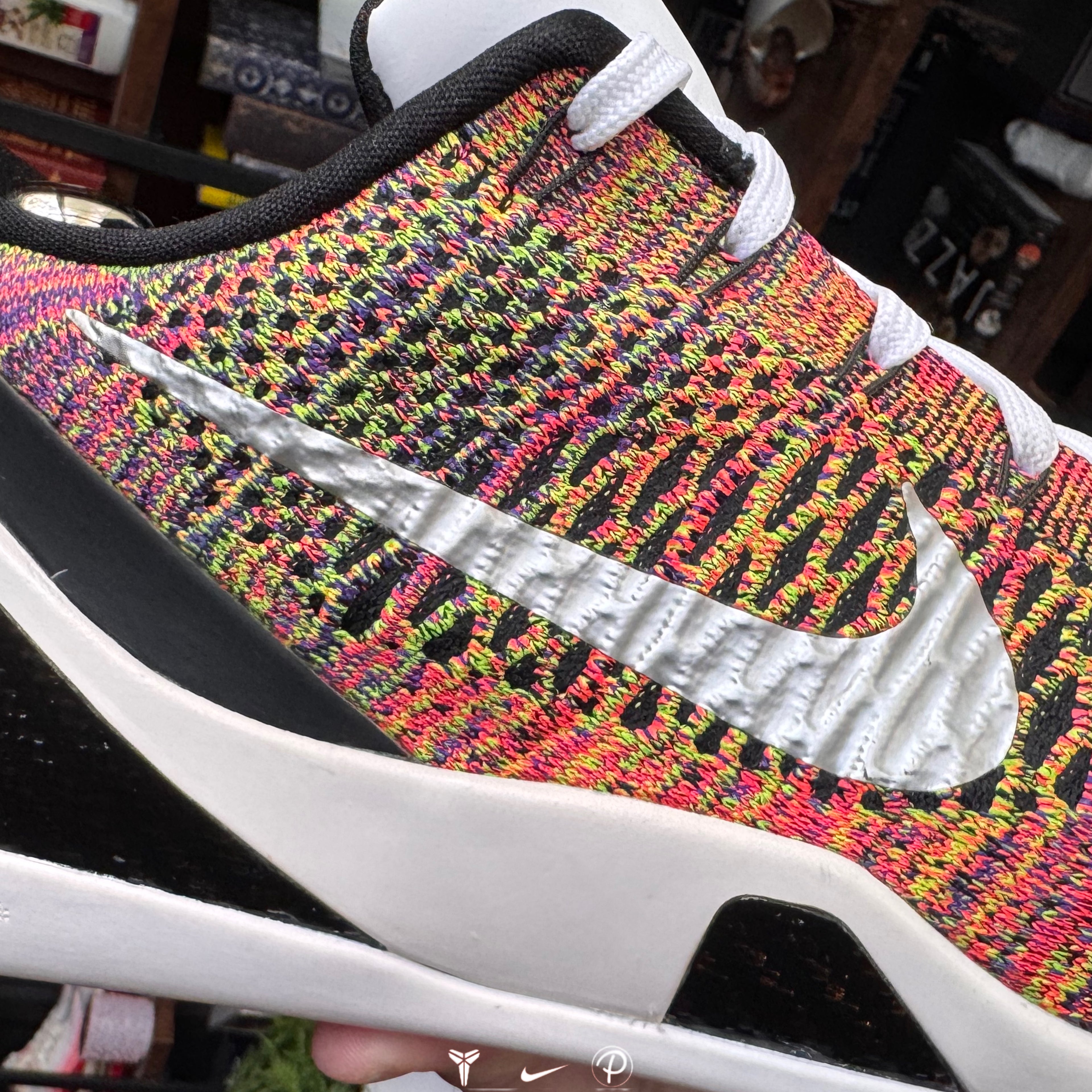 Nike ID Kobe 9 Low Masterpiece White 2015 (USED)