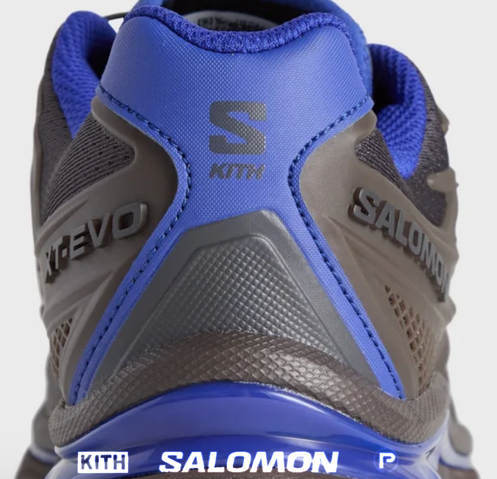 Kith for Salomon XT-EVO Black Coffee Excalibur Bluing