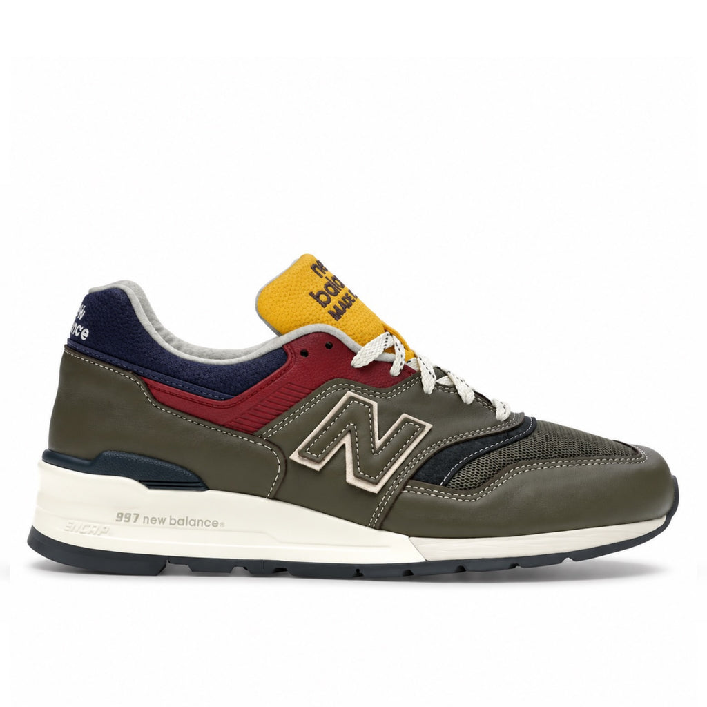Aimé Leon Dore x New Balance 997 MiUSA Dark Moss Angora 2024 (USED)