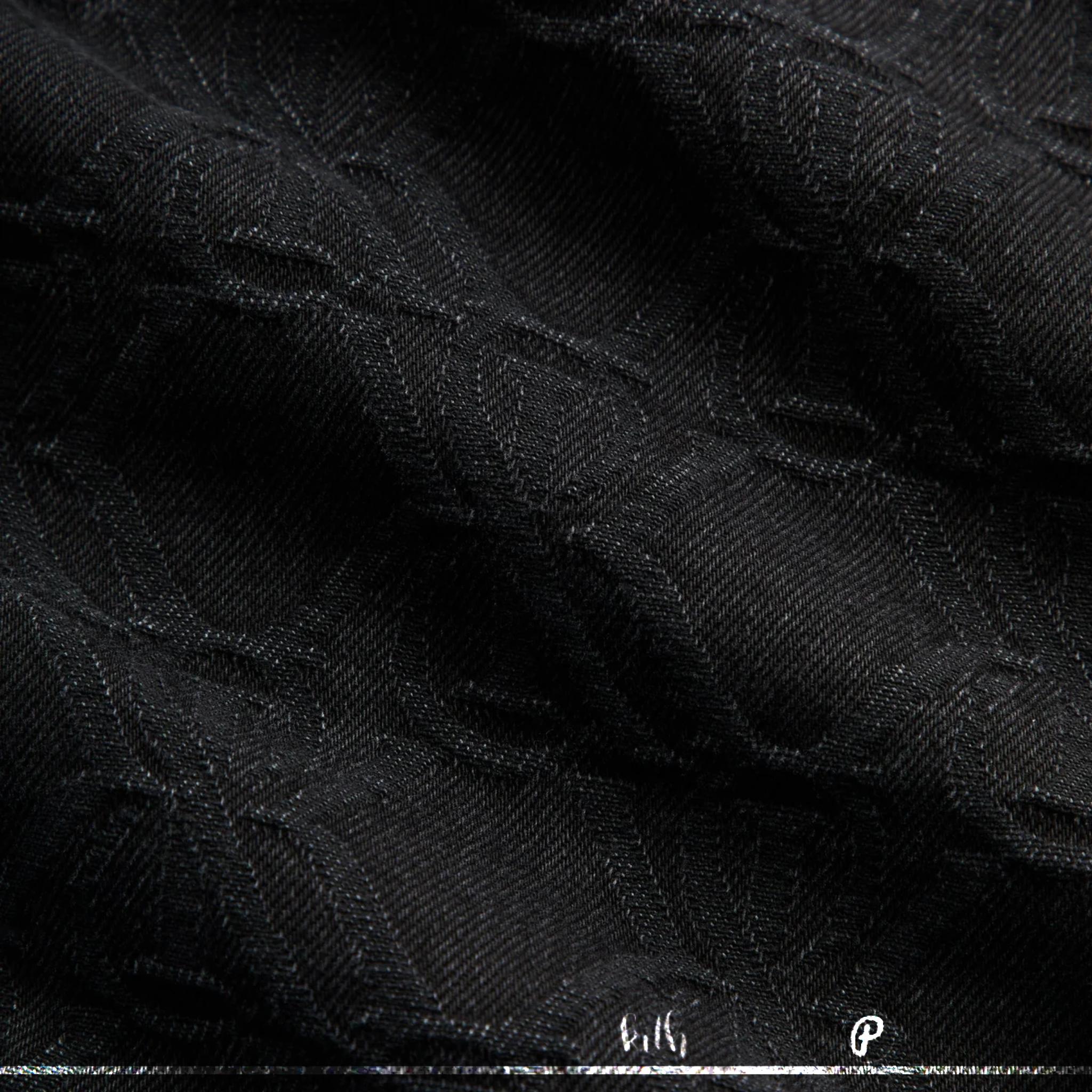 Kith Jacquard Crest Apollo Shirt Black 2026