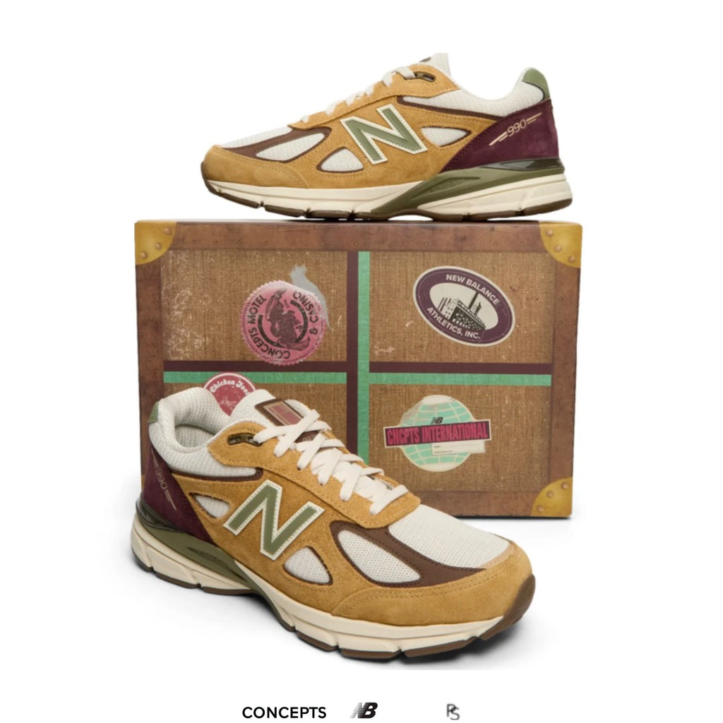Concepts x New Balance 990v4 Patina