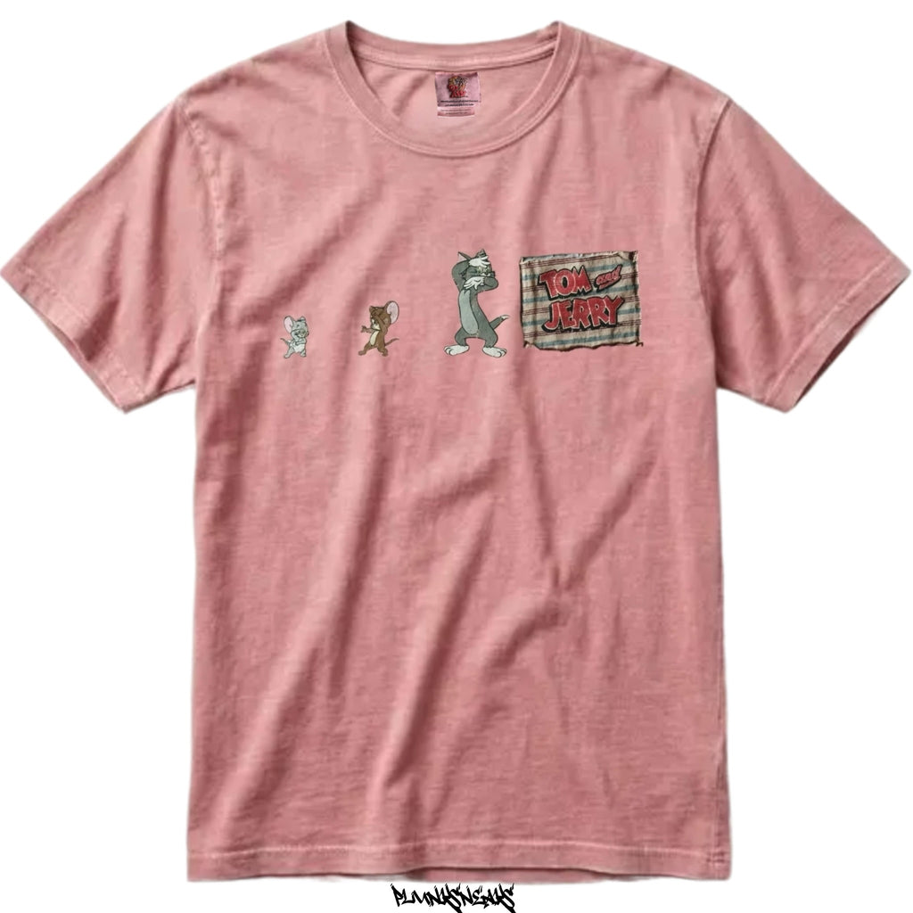 Tom and Jerry Chasing Patch Vintage Tee