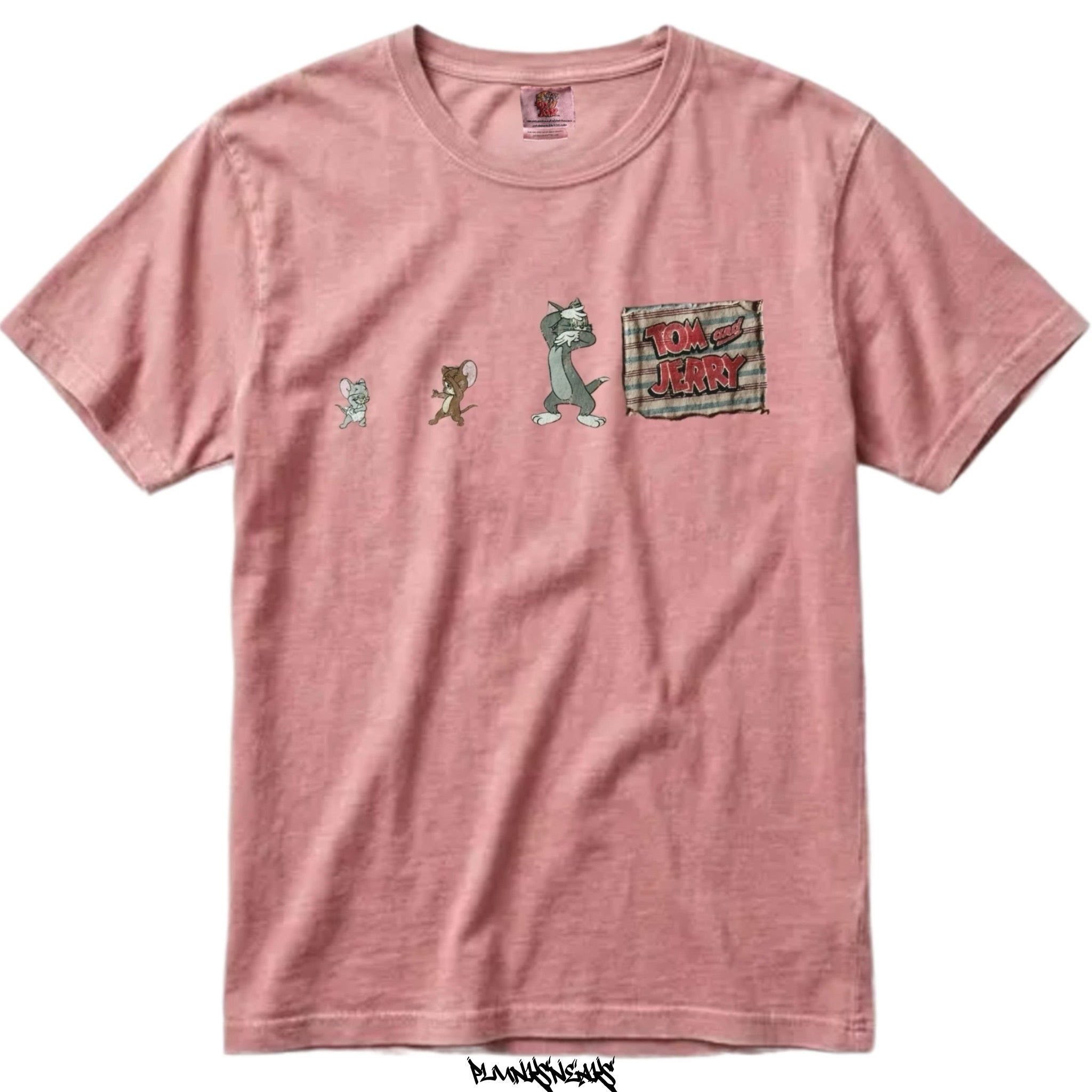 Tom and Jerry Chasing Patch Vintage Tee
