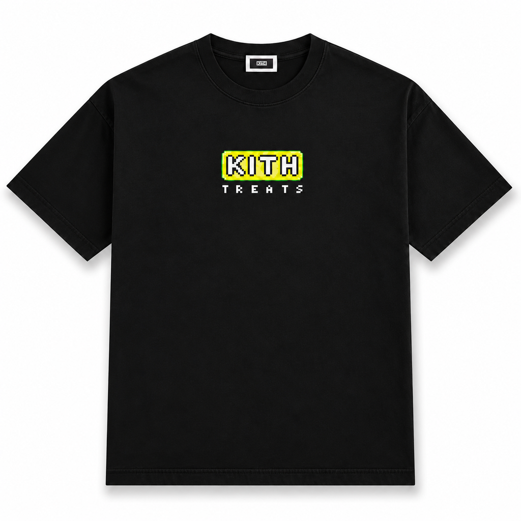 Kith Treats Banana Arcade Tee Black 2025