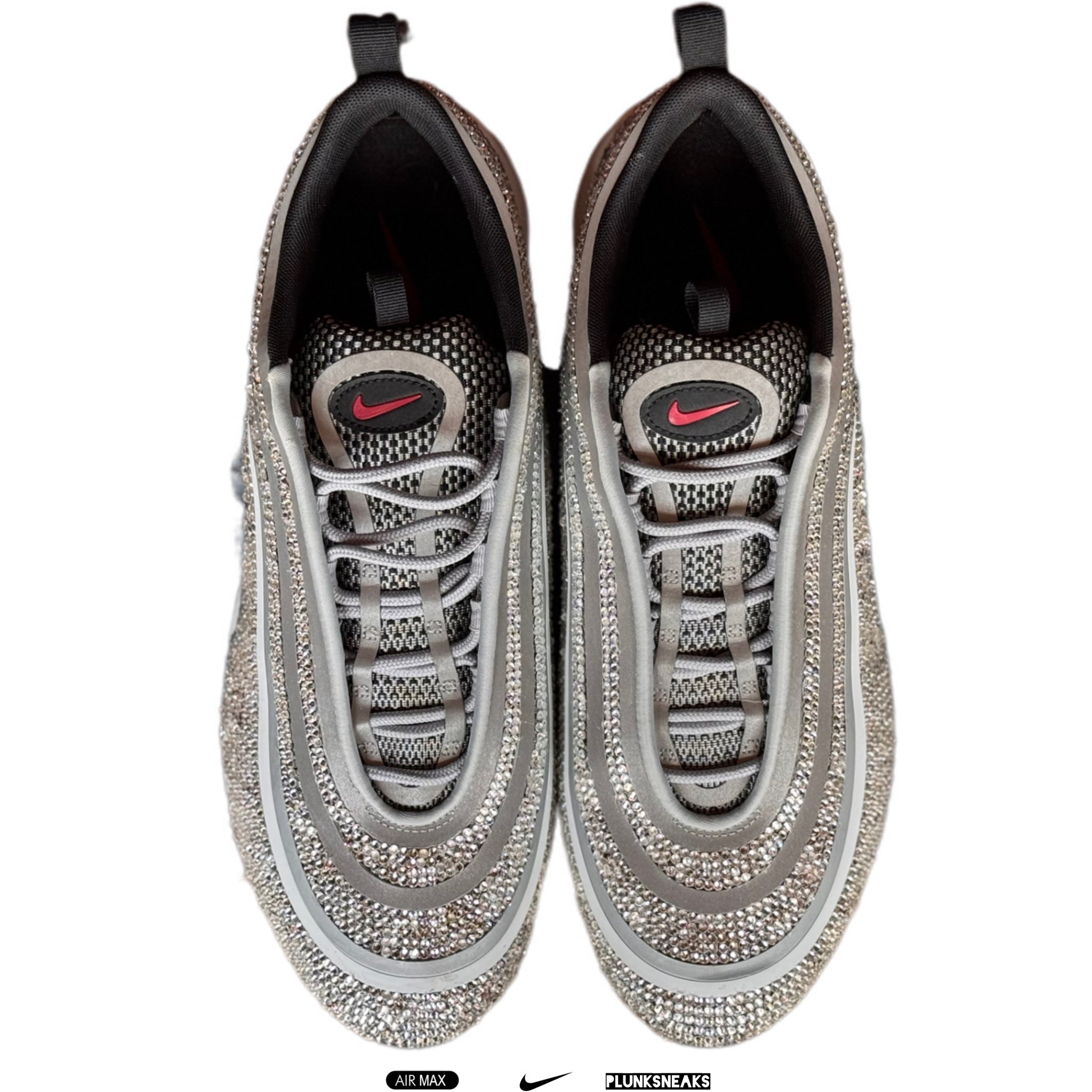 Nike Air Max 97 Ultra ‘17 Silver Bullet Swarovski Custom 2017 (USED)