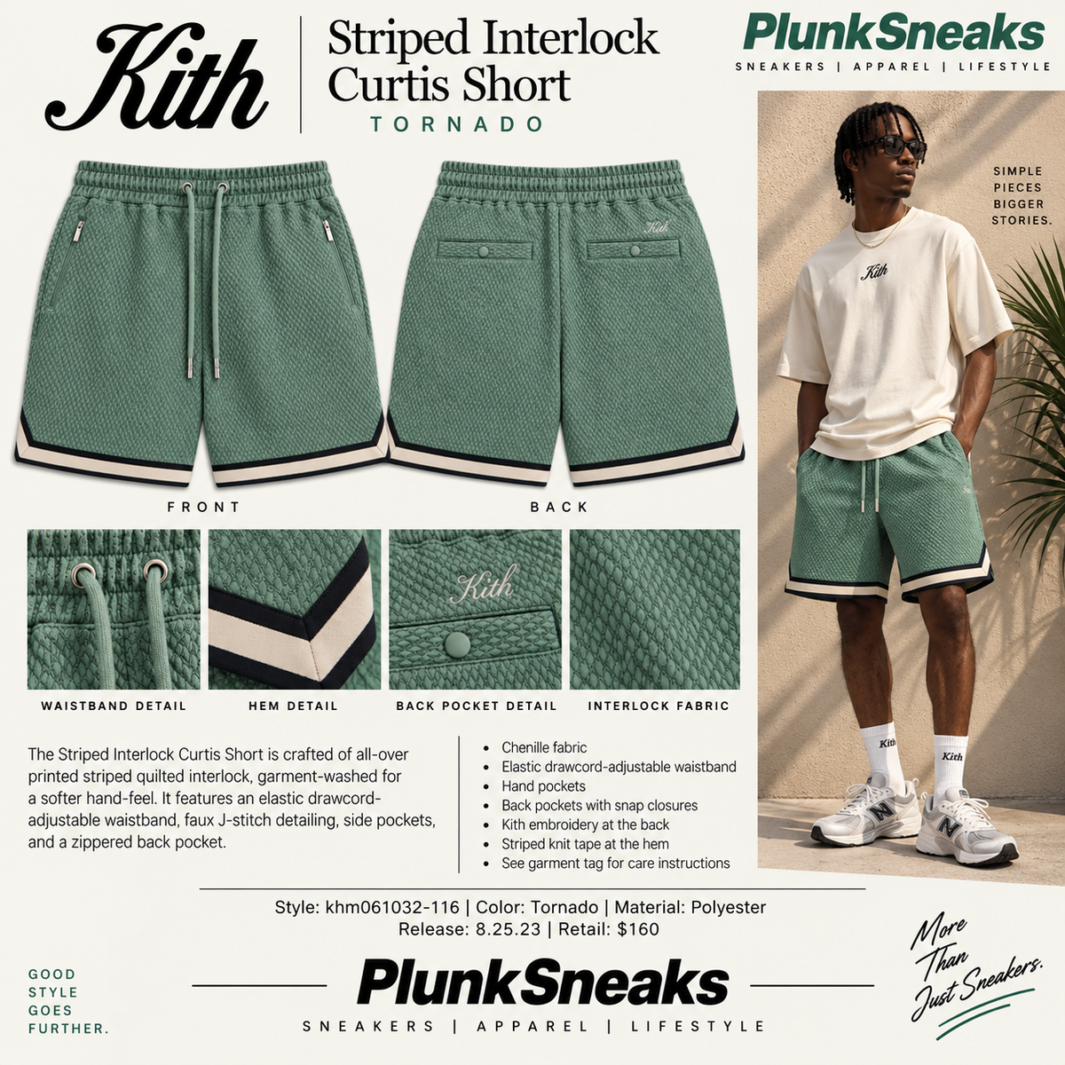 Kith Chenille Curtis Short Tornado 2023