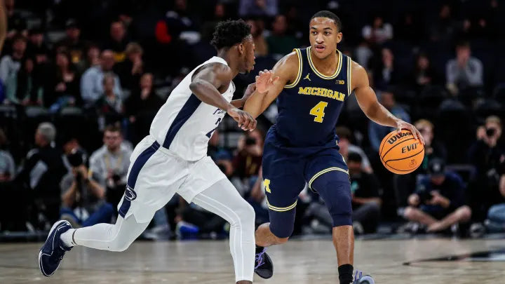 Jordan Michigan 2023-24 Wolverines Replica Shorts