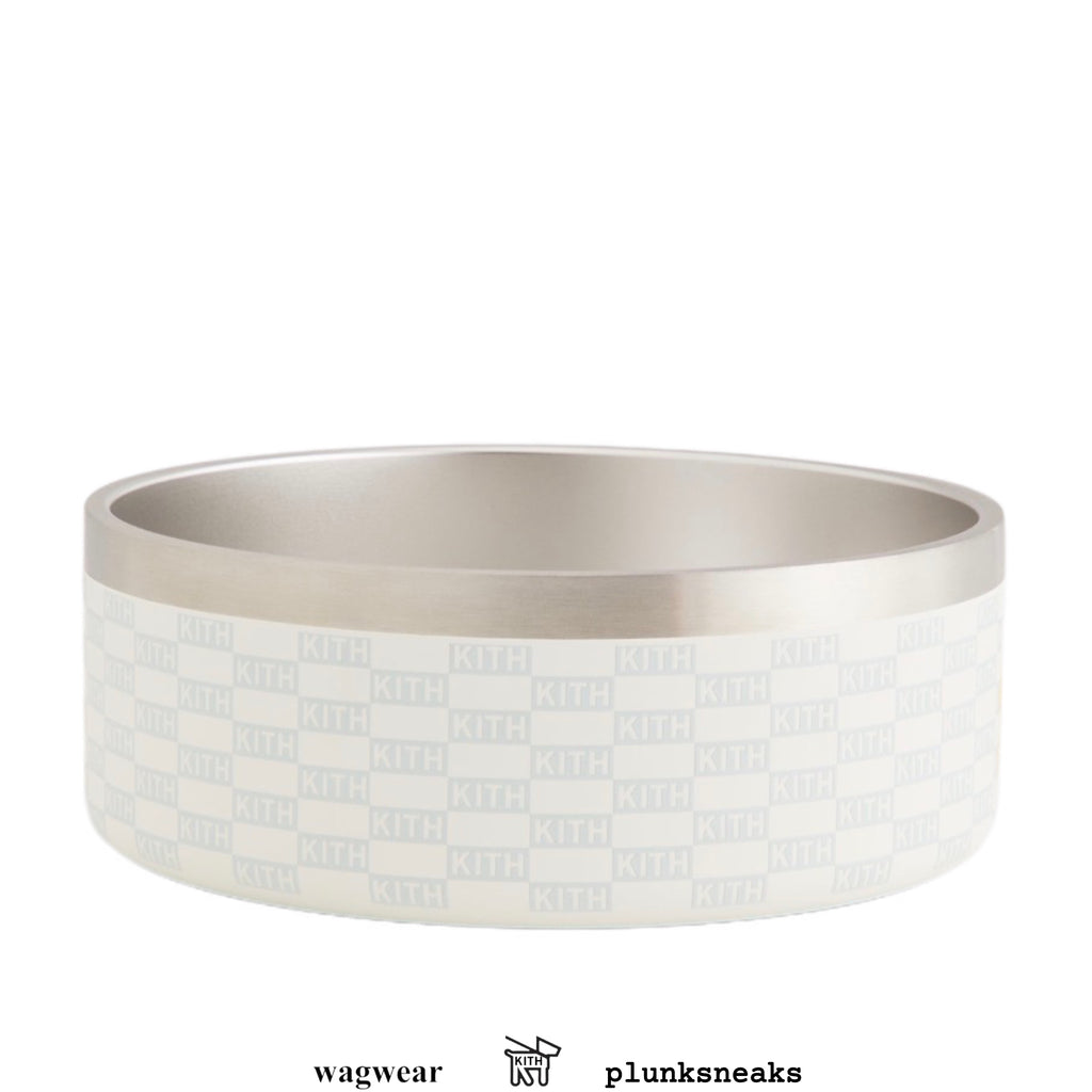 Kith for Wagwear Metal Pet Bowl