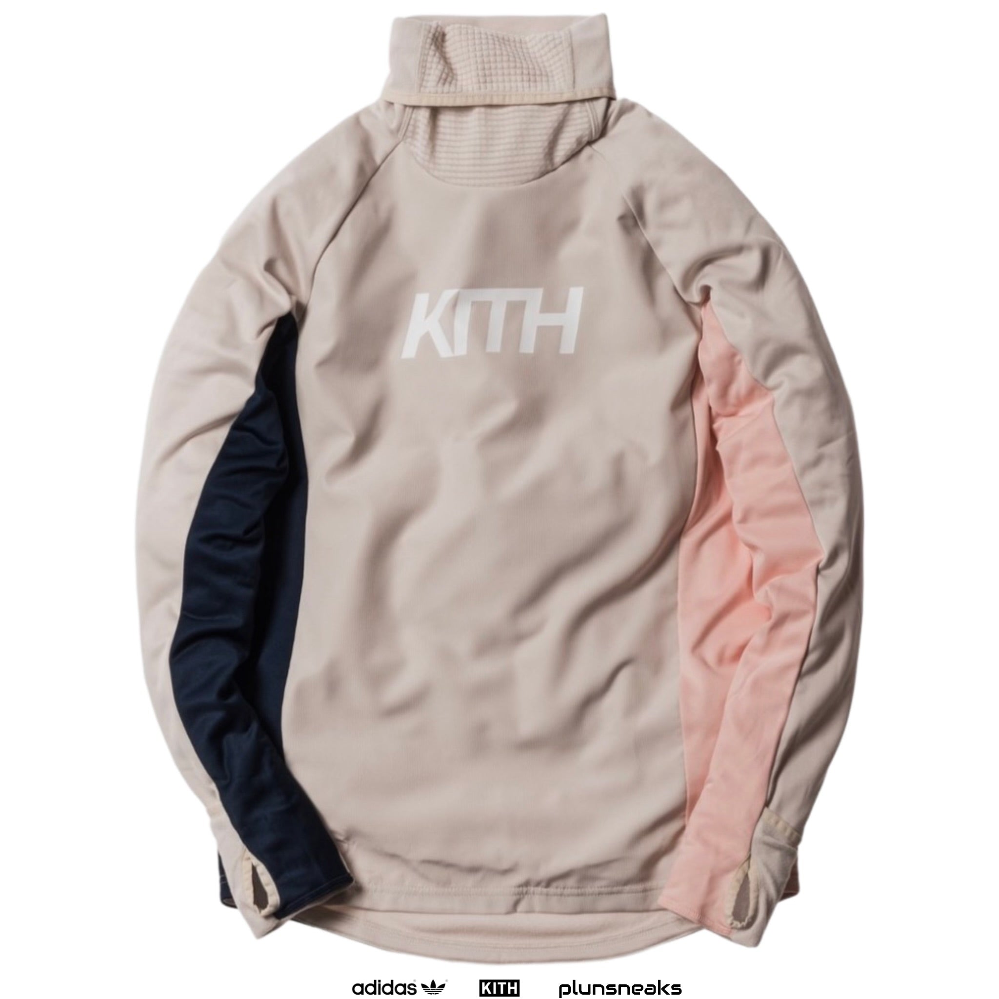 Kith Adidas Miami FC Flamingos Soccer Funnel Neck Pullover 2017 (USED)