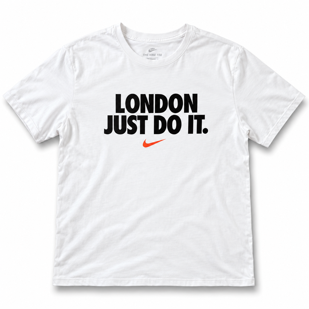 Nike London Store Tee White 2019 (USED)