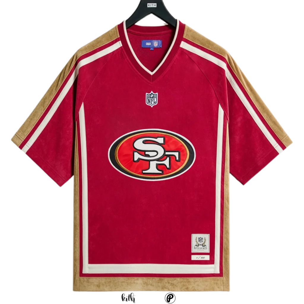 Kith & the NFL for the San Francisco 49ers Leon Shirt Young Fame 2026