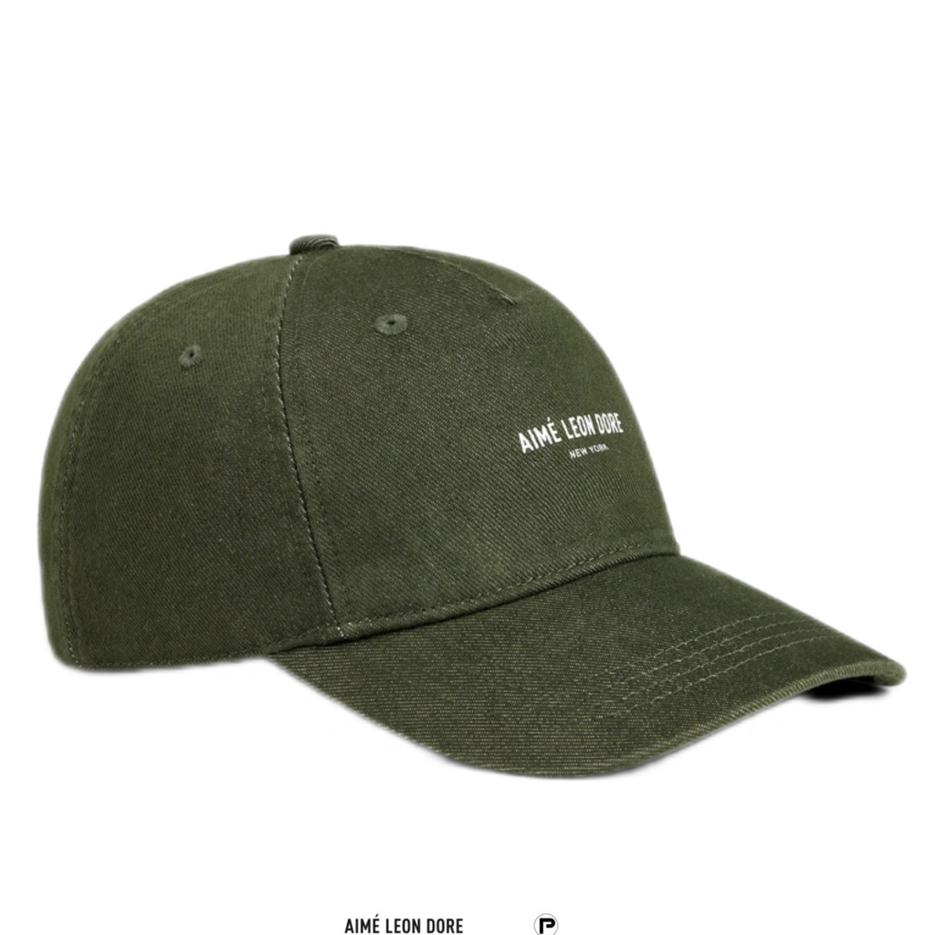 Aimé Leon Dore Vintage Micro Logo Hat Olive