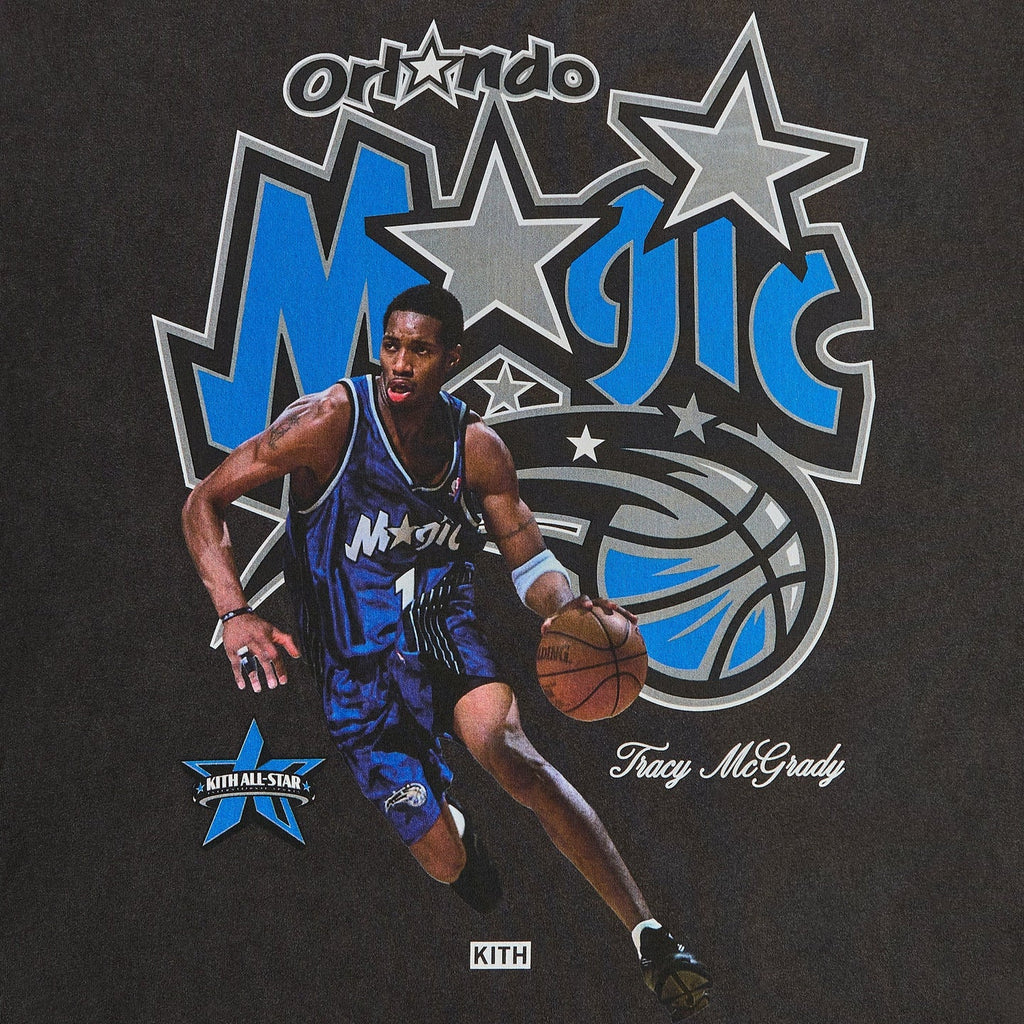 Kith for NBA All-Star Orlando Magic Tracy McGrady Vintage Tee