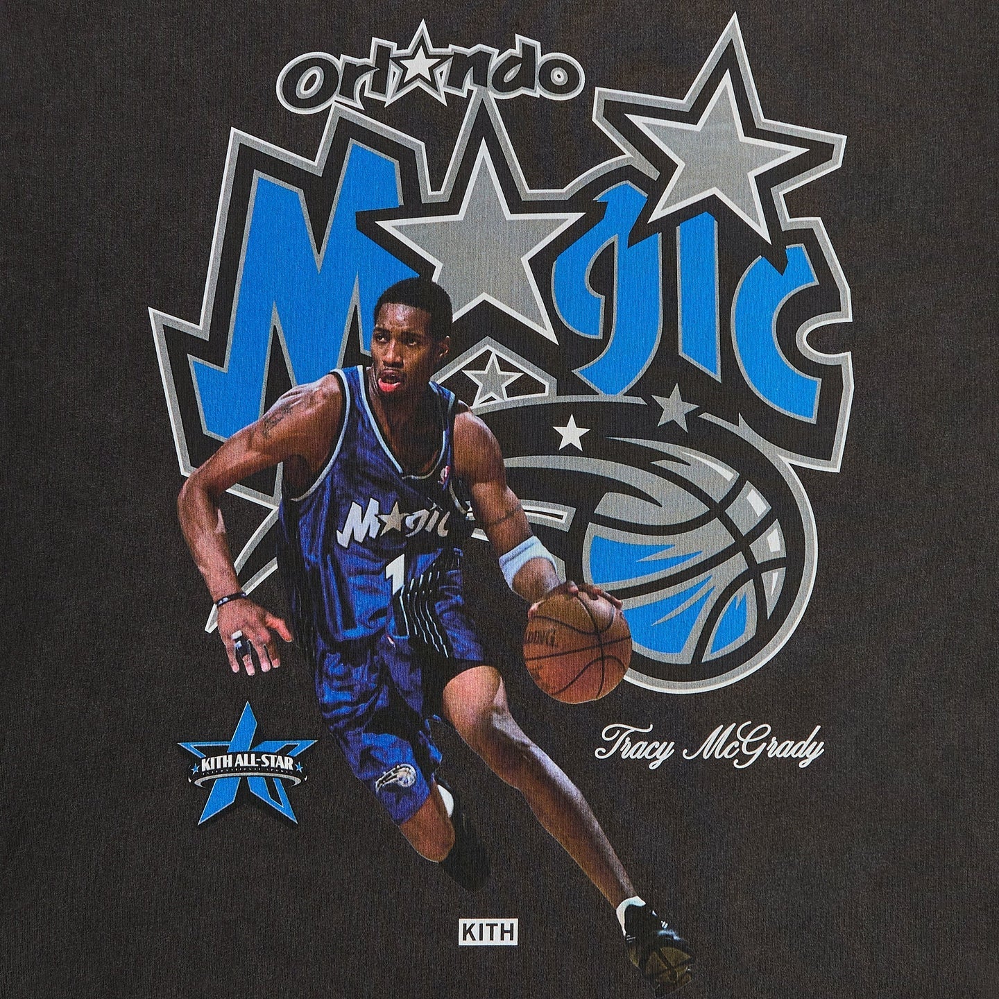 Kith for NBA All-Star Orlando Magic Tracy McGrady Vintage Tee