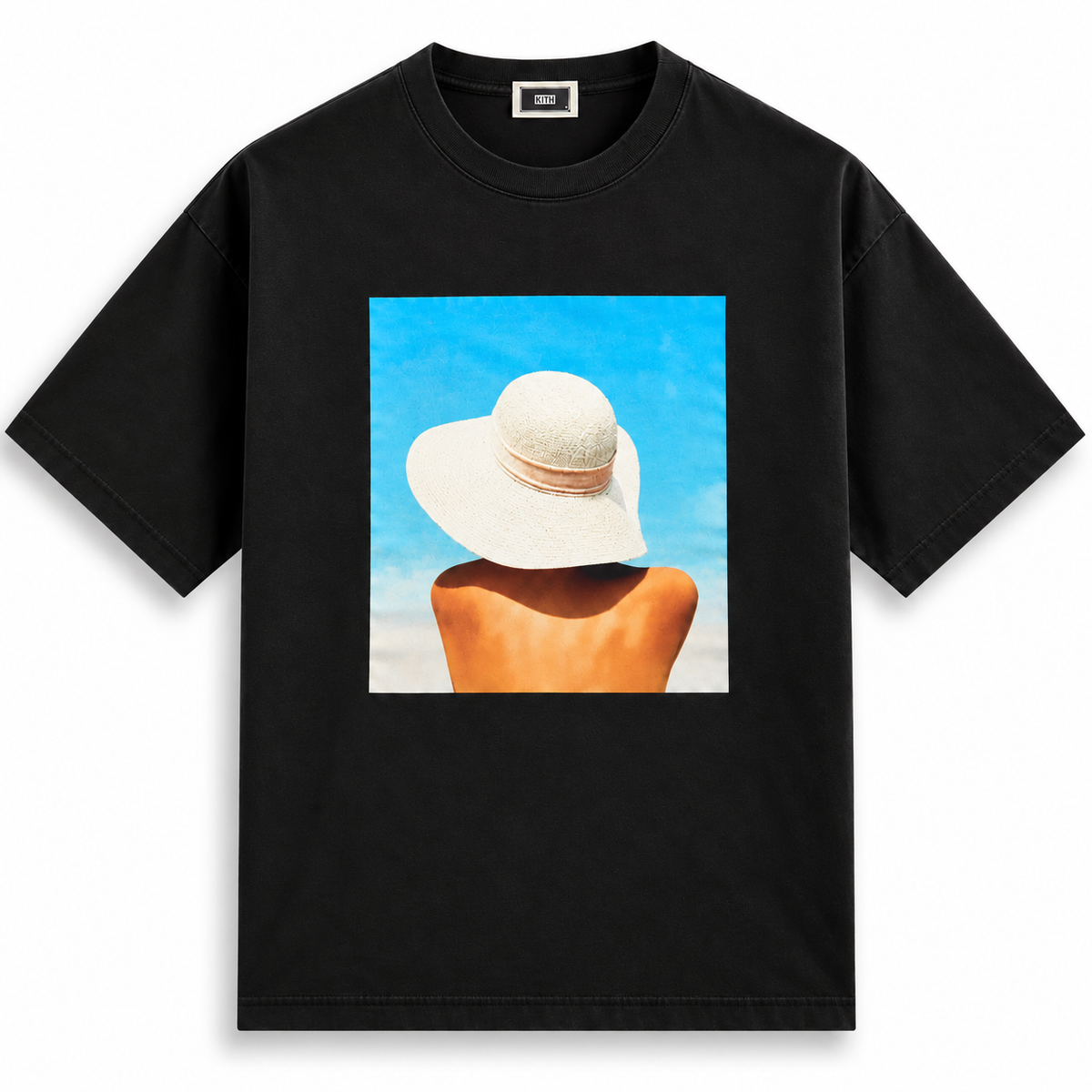 Kith Miami Sunburn Vintage Tee Black | Store Exclusive 2025