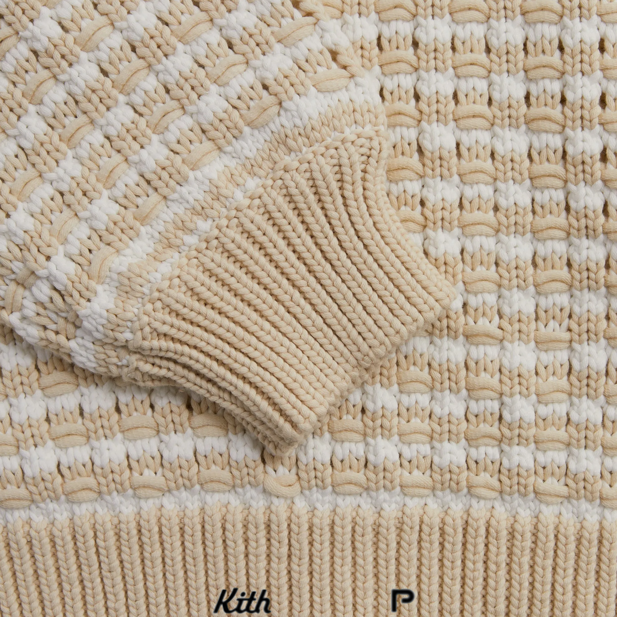 Kith Skip Stitch Saratoga Crewneck Manuscript 2024 (USED)