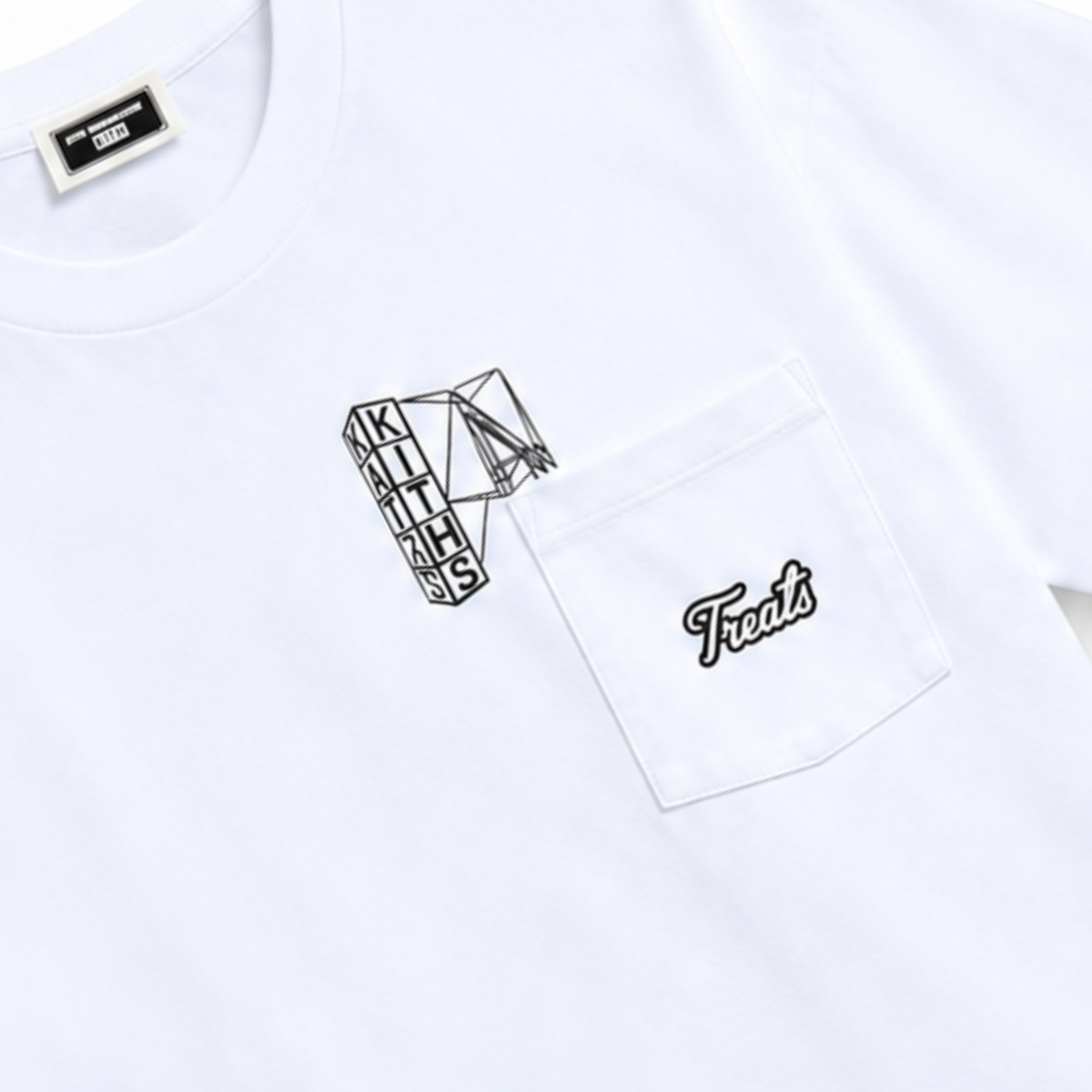 Kith Treats Katz’s Delicatessen Pocket Tee White 2026