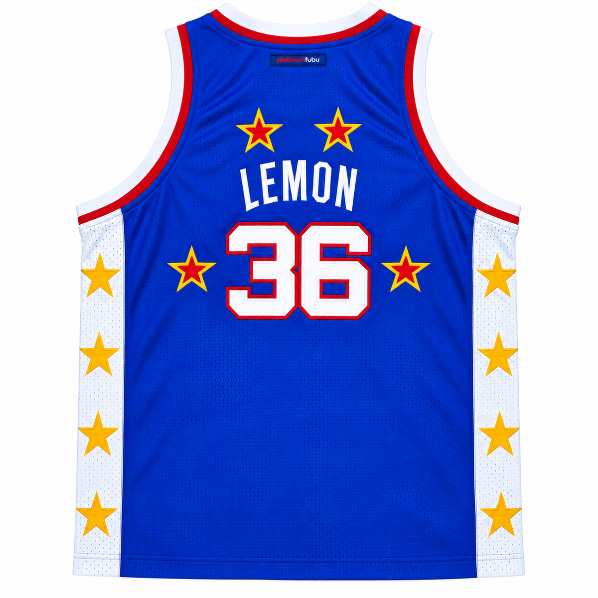 Platinum FUBU Harlem Globetrotters Korean Vintage Jersey 2005 Blue (USED)