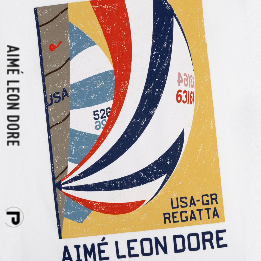Aimé Leon Dore Regatta Tee Bright White