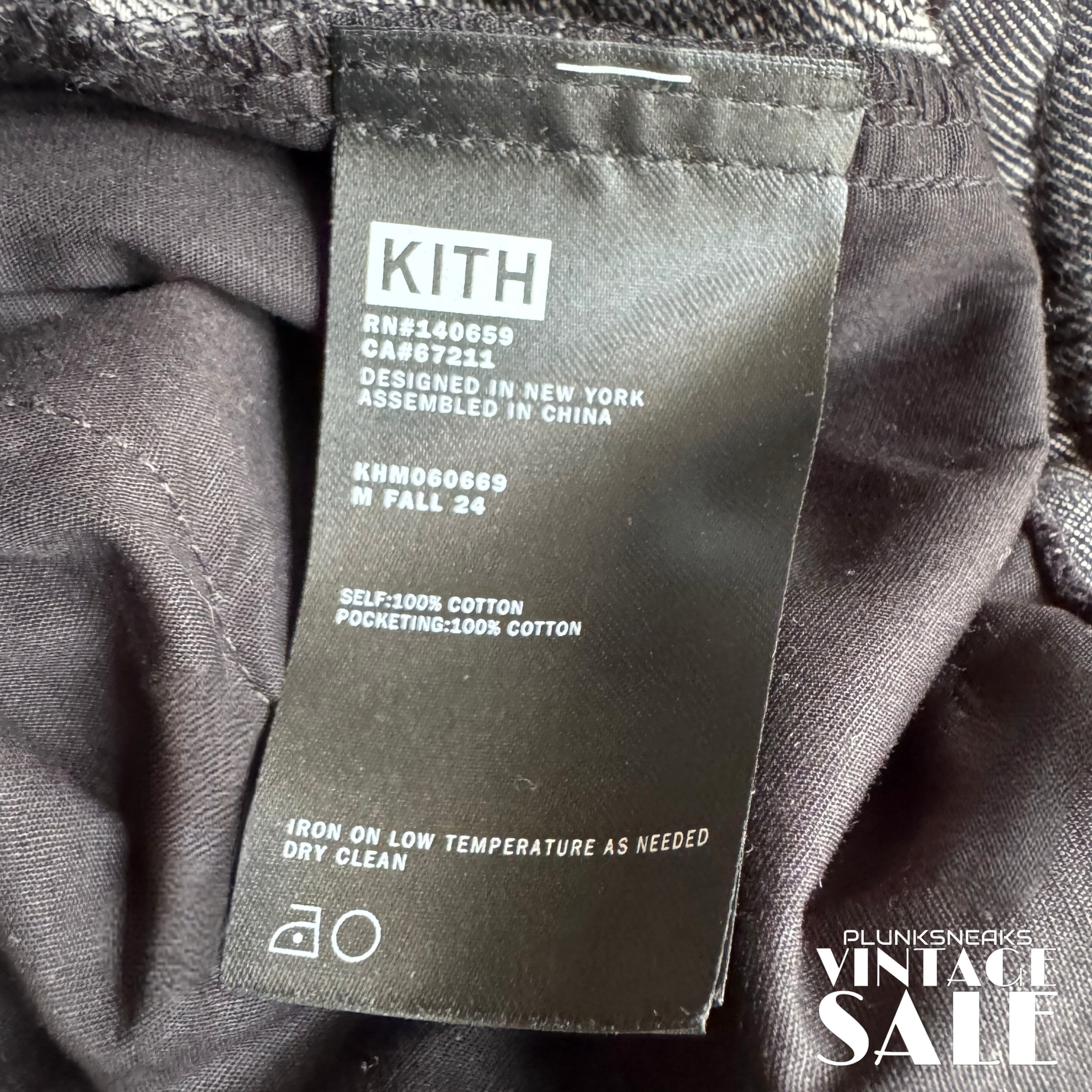 Kith Striped Flannel Barrow Pant 2024 (USED)