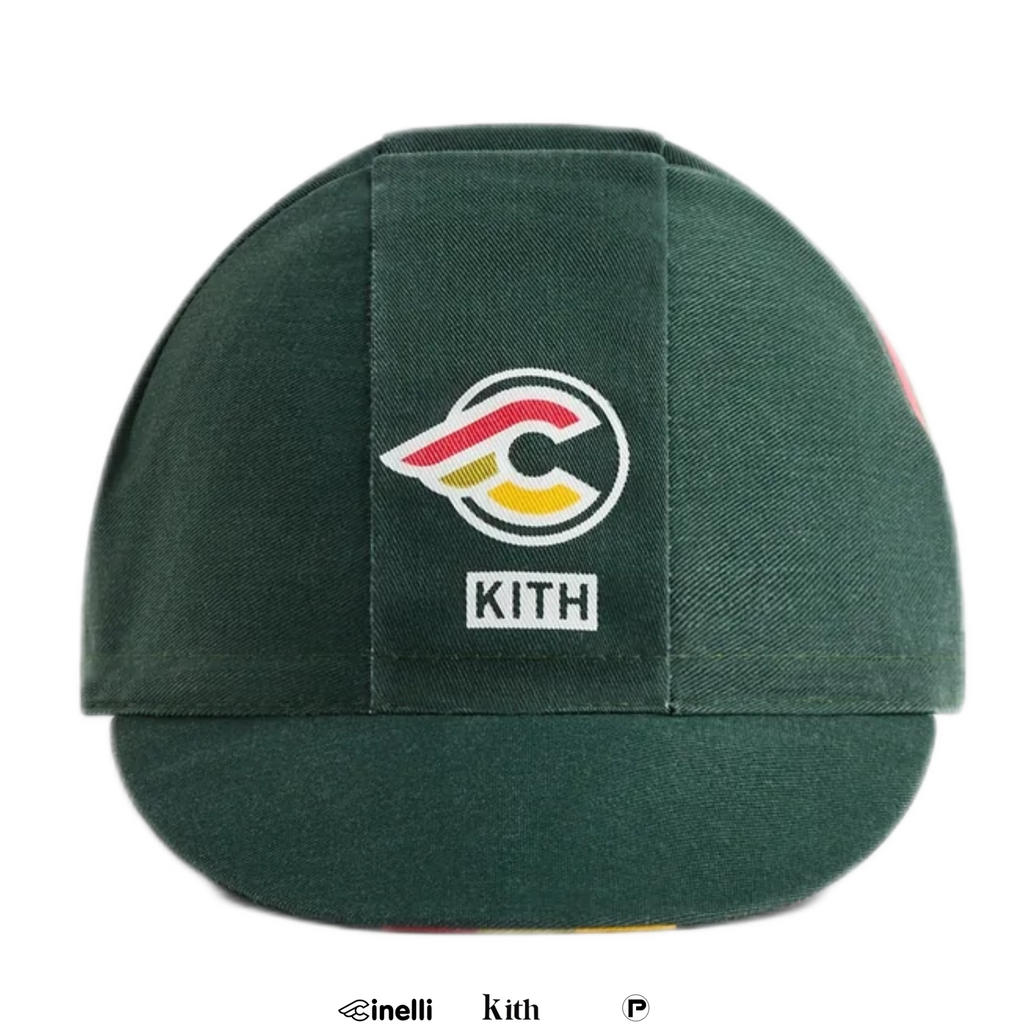 Kith for Cinelli Blocked Printed Cycling Cap
